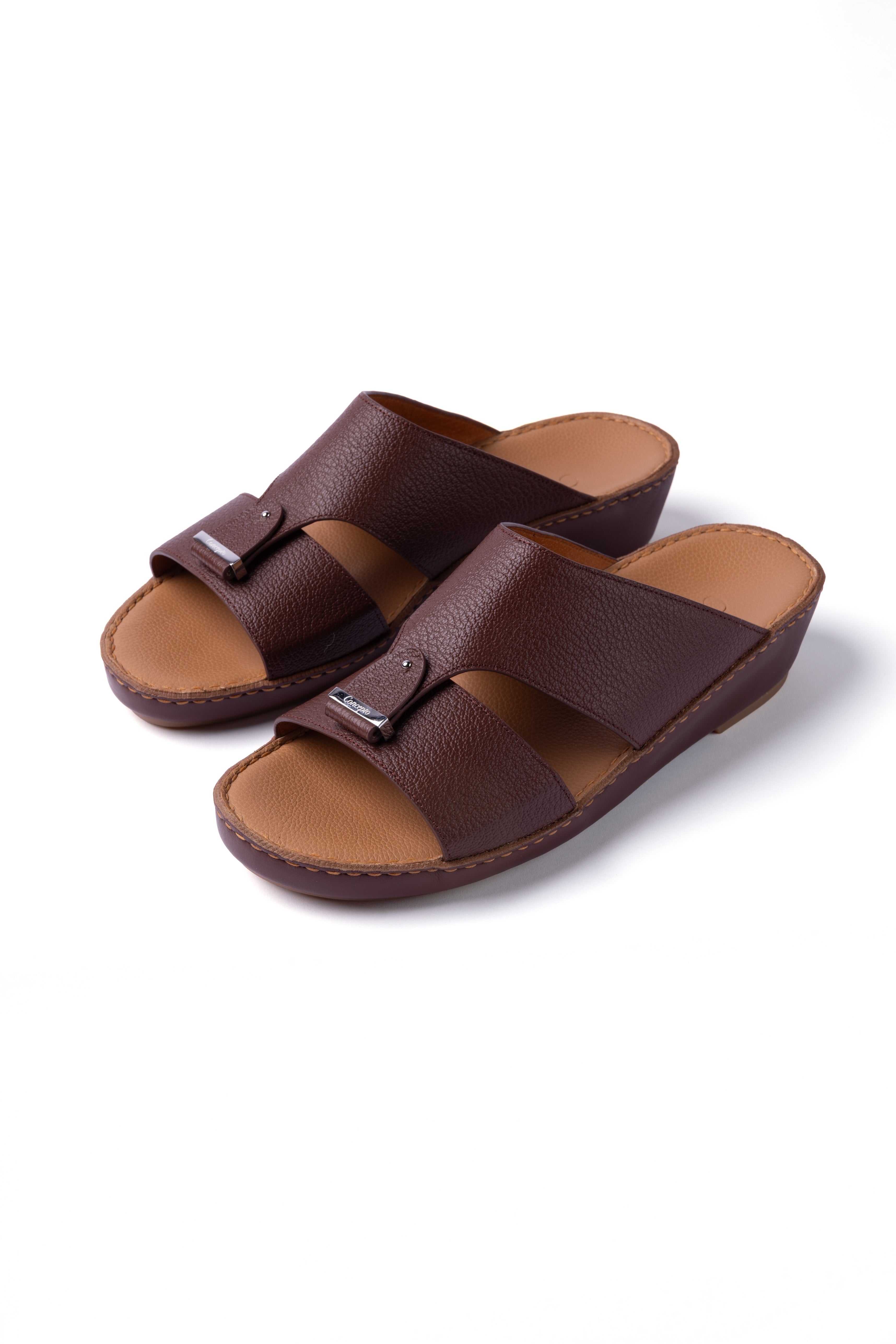 Maroon Arch Design Sandal