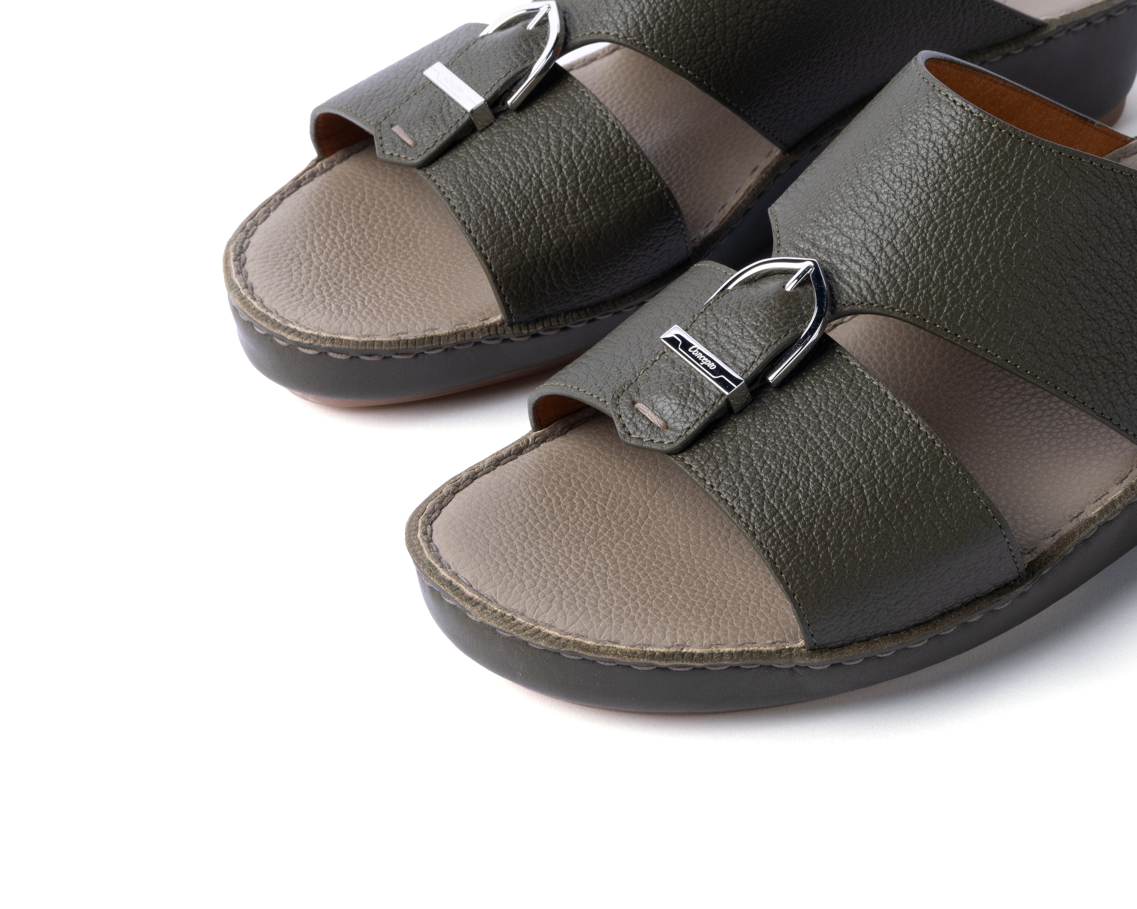 Green Steel Arch Design Sandal - 2nd Generation