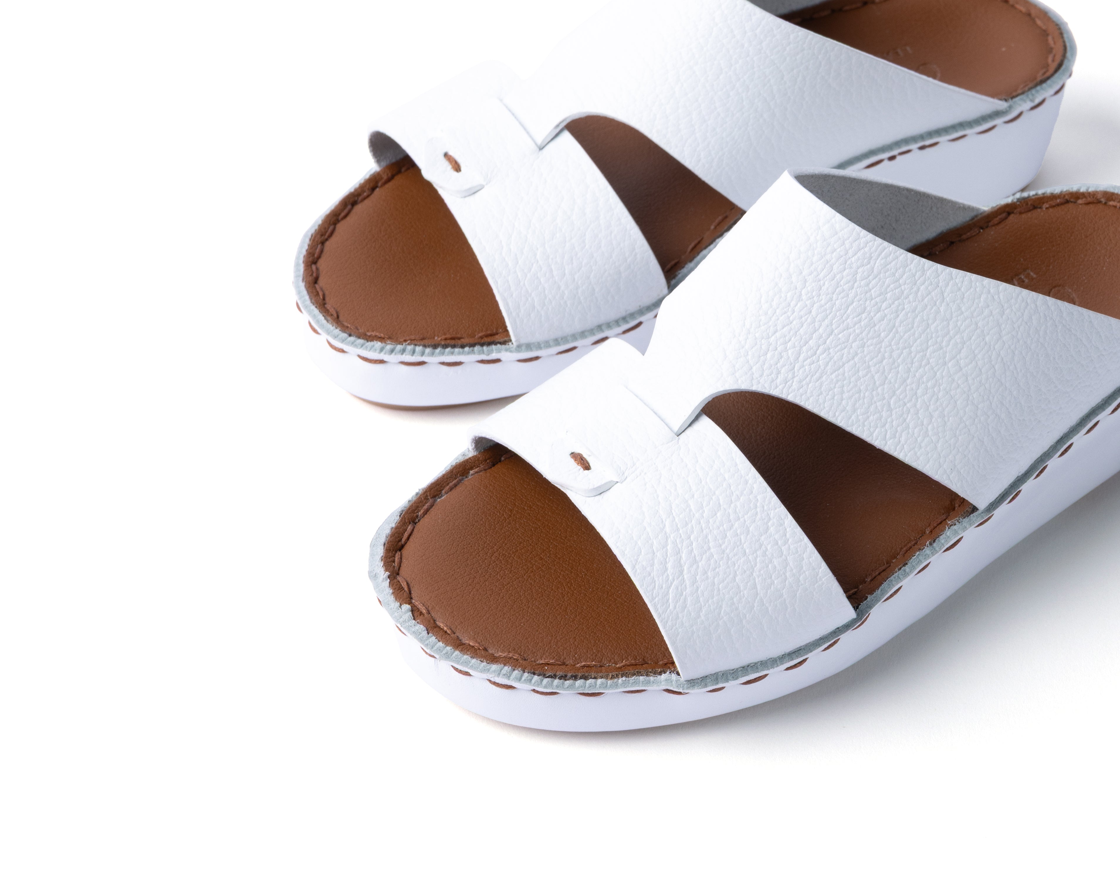 Boys / Kids - White Classic Design Sandal