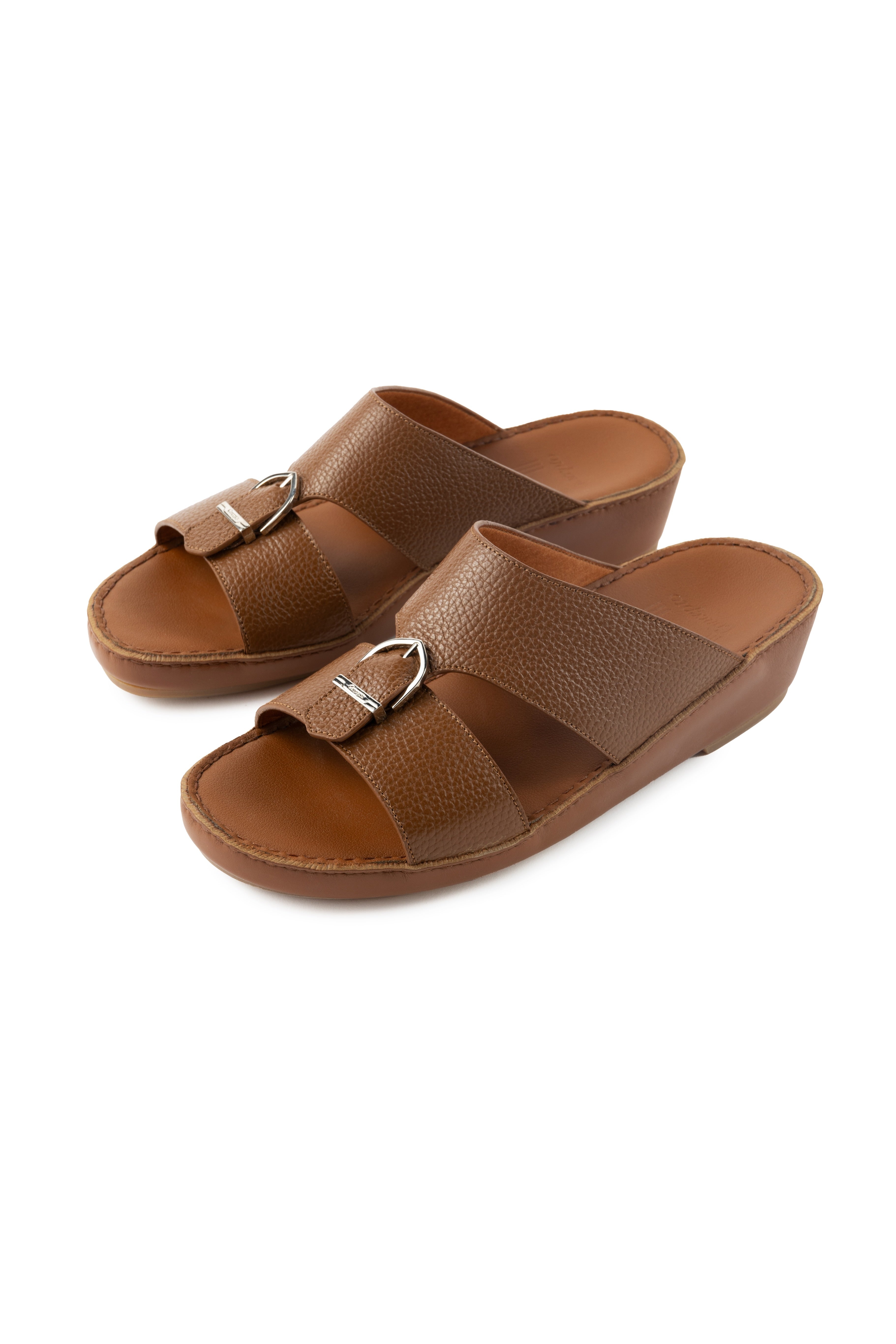 Tan Steel Arch Design Sandal