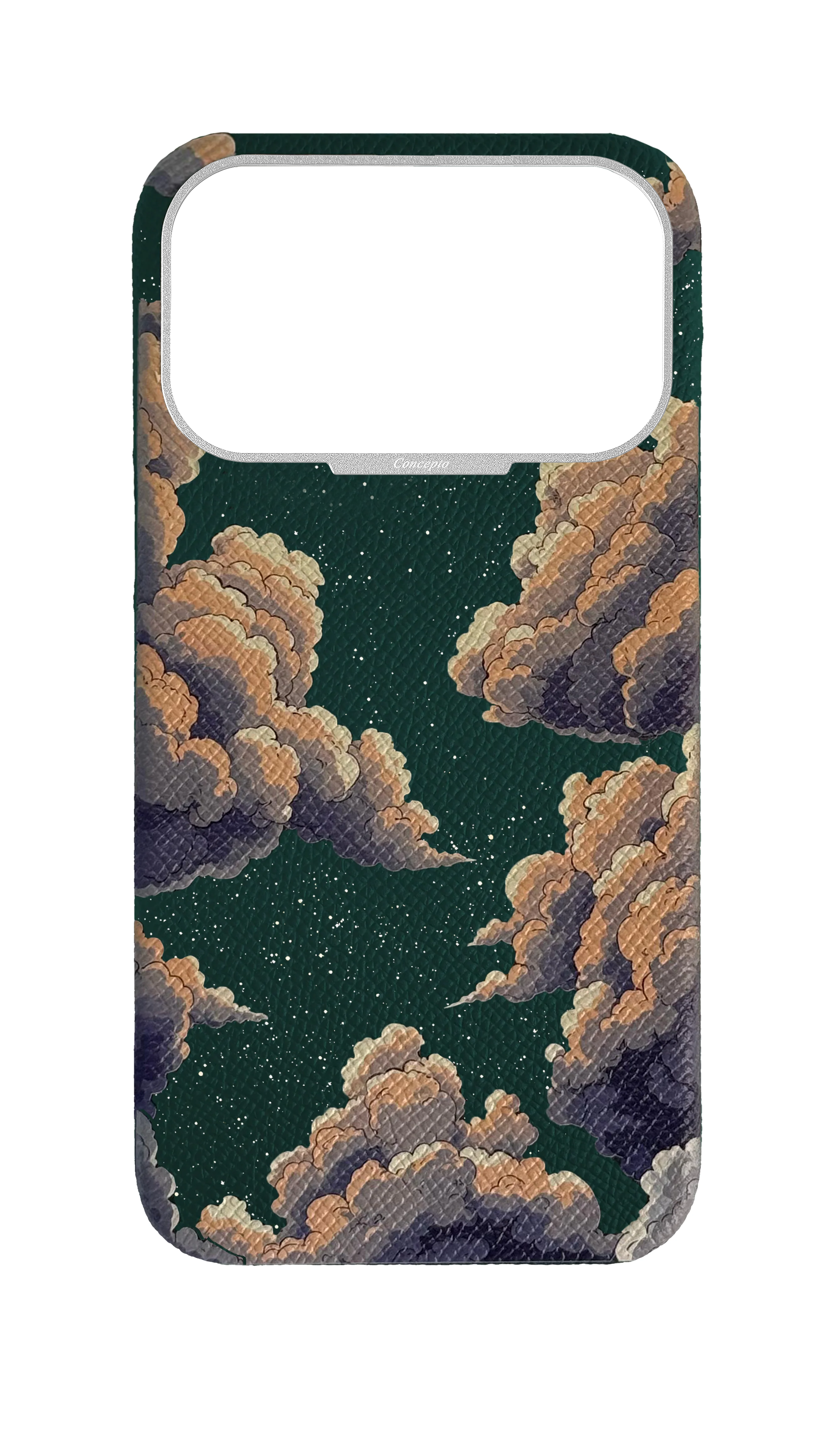 Green Strapless Case - Feathered Skies