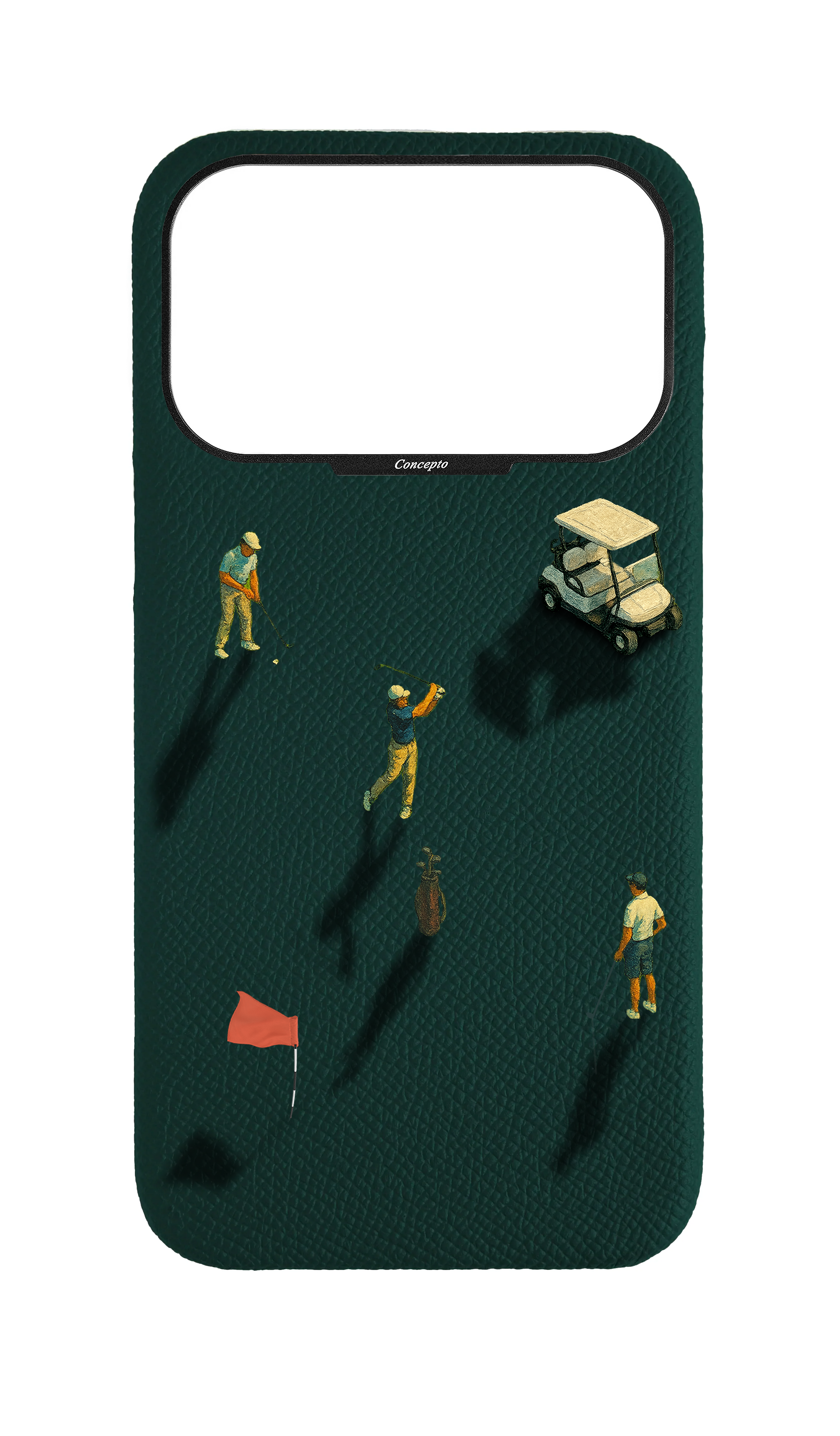 Green Strapless Case - Golf