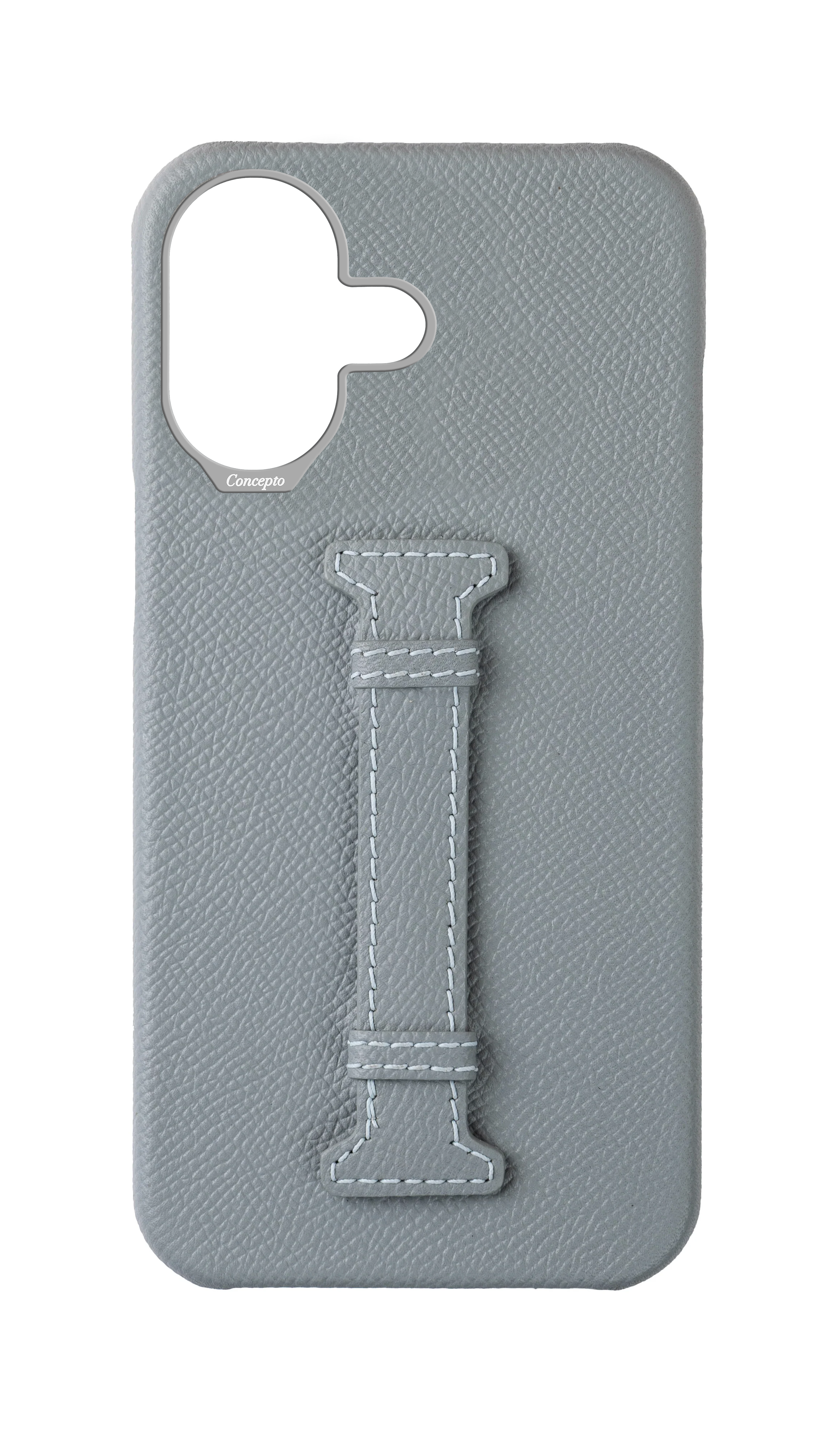 Light Blue Epsom Middle Strap Case