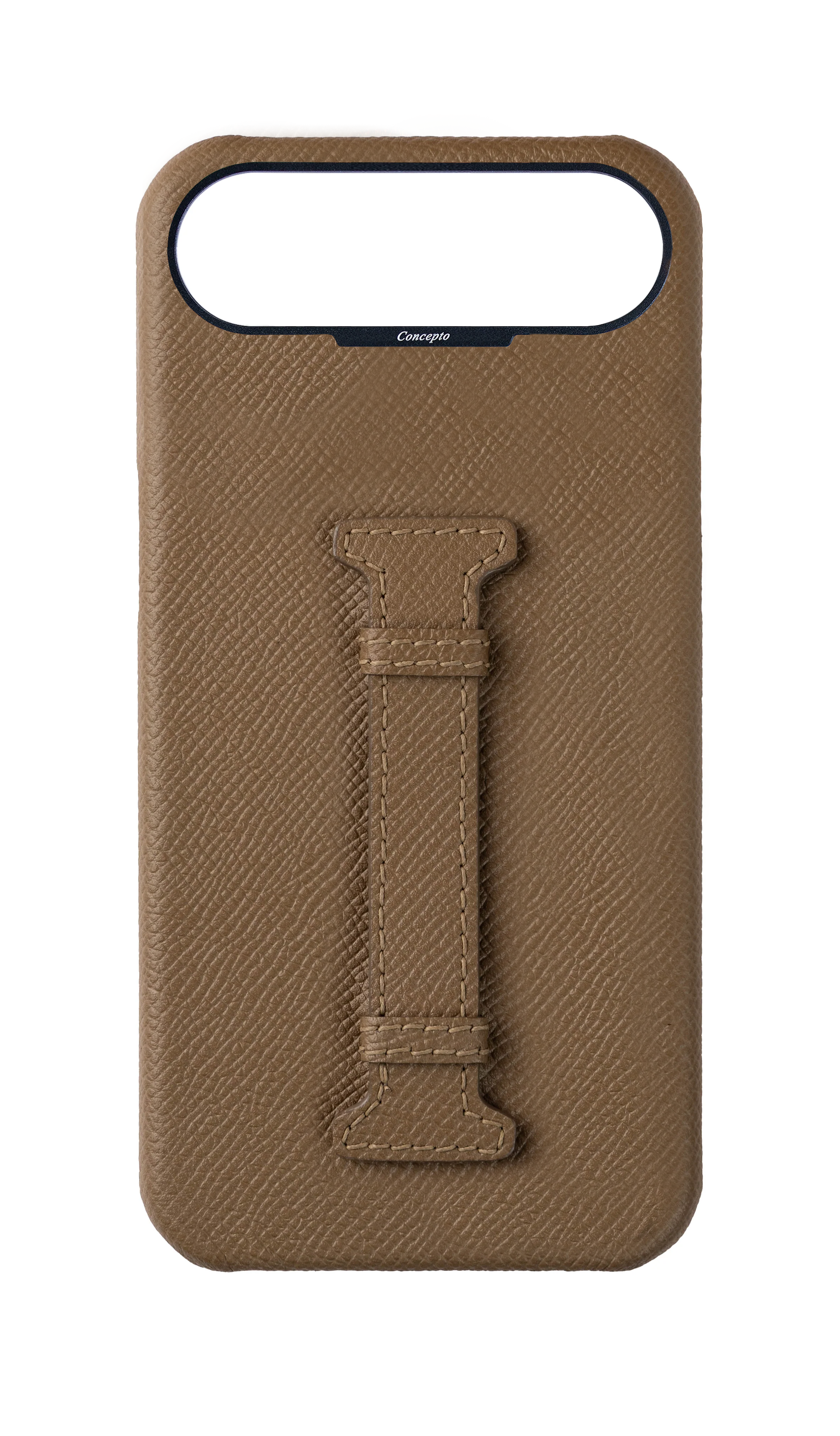 Taupe Epsom Middle Strap Case