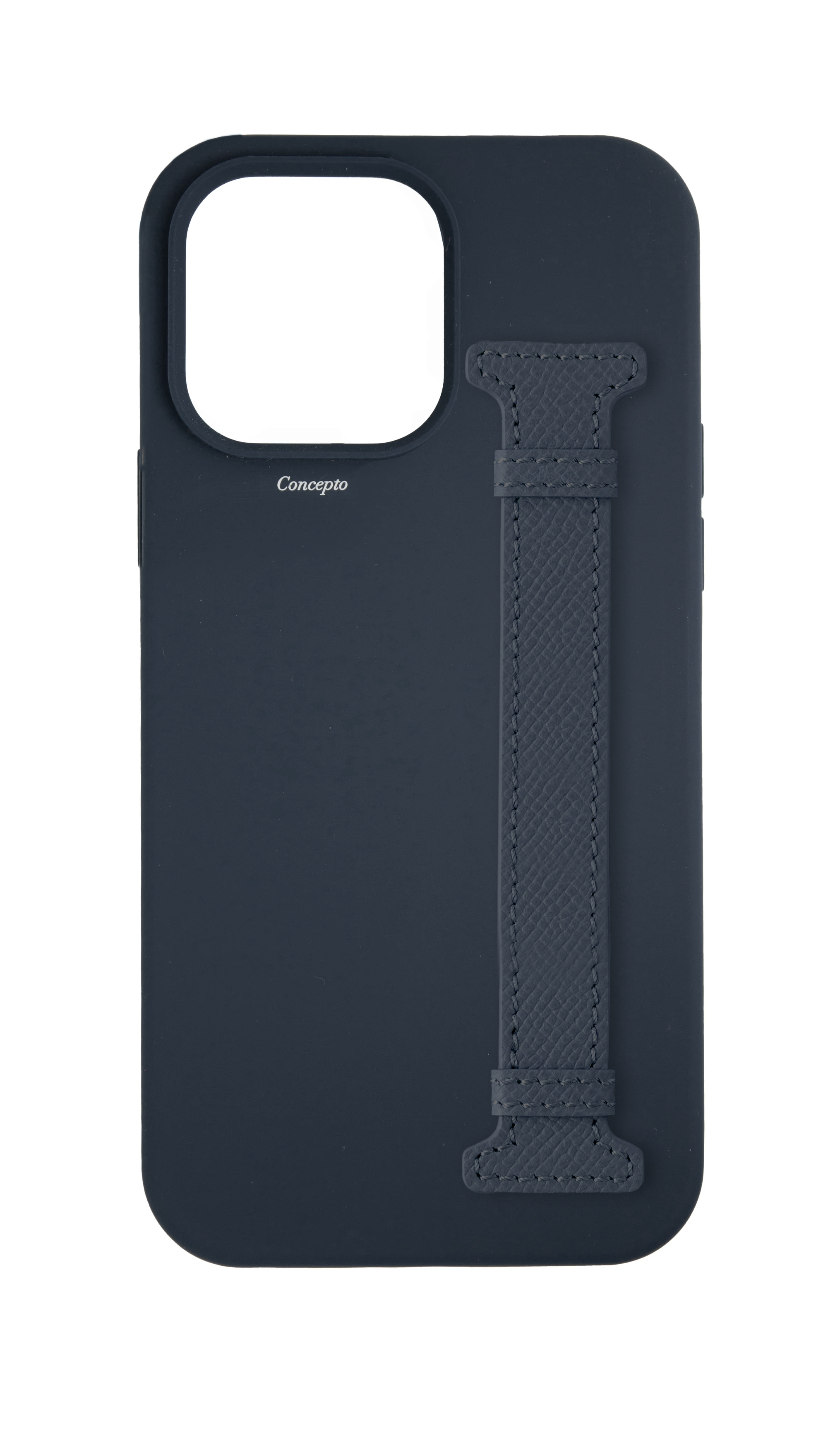 Dark Navy Silicon Side Strap Case