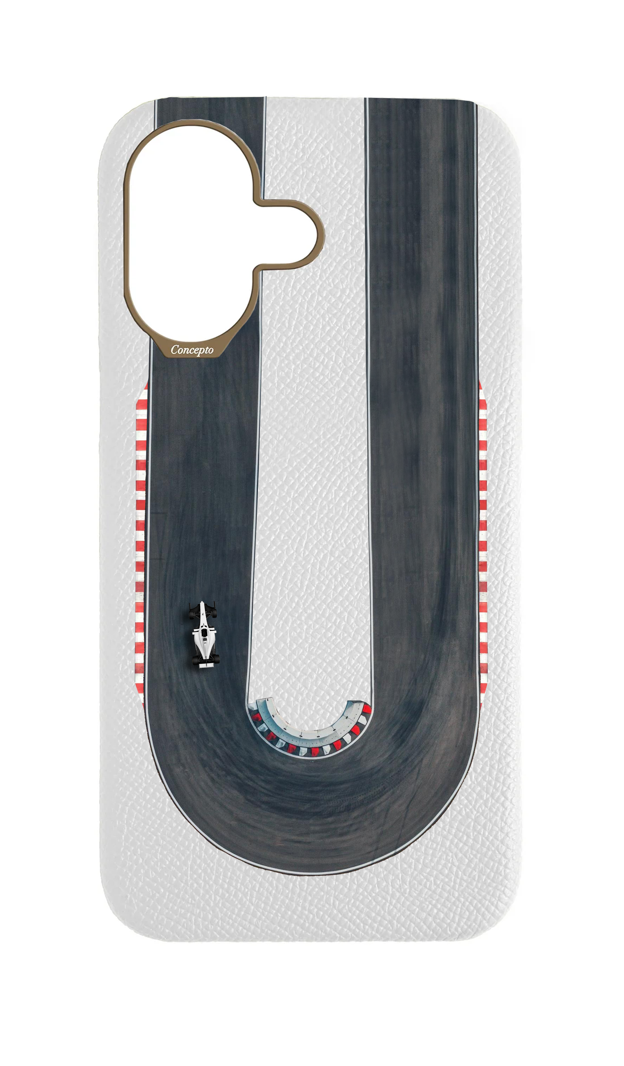 White Strapless Case - Victory Lane
