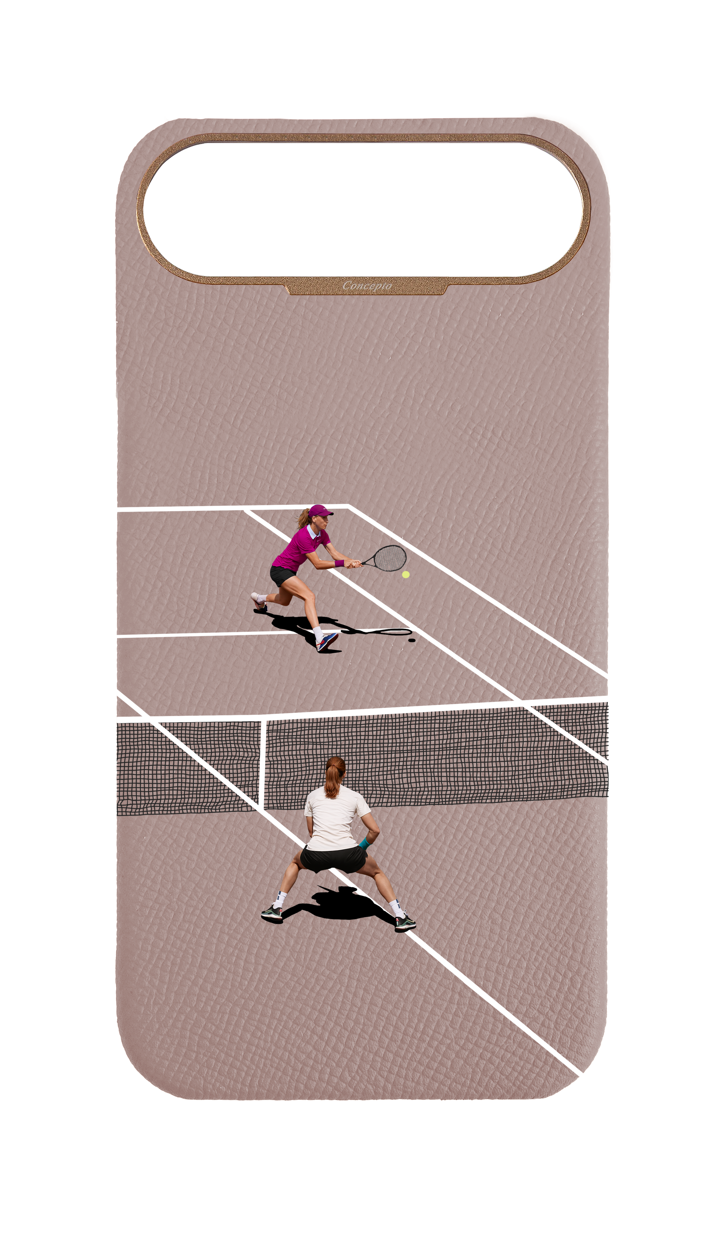 Blush Pink Strapless Case - Women Tennis