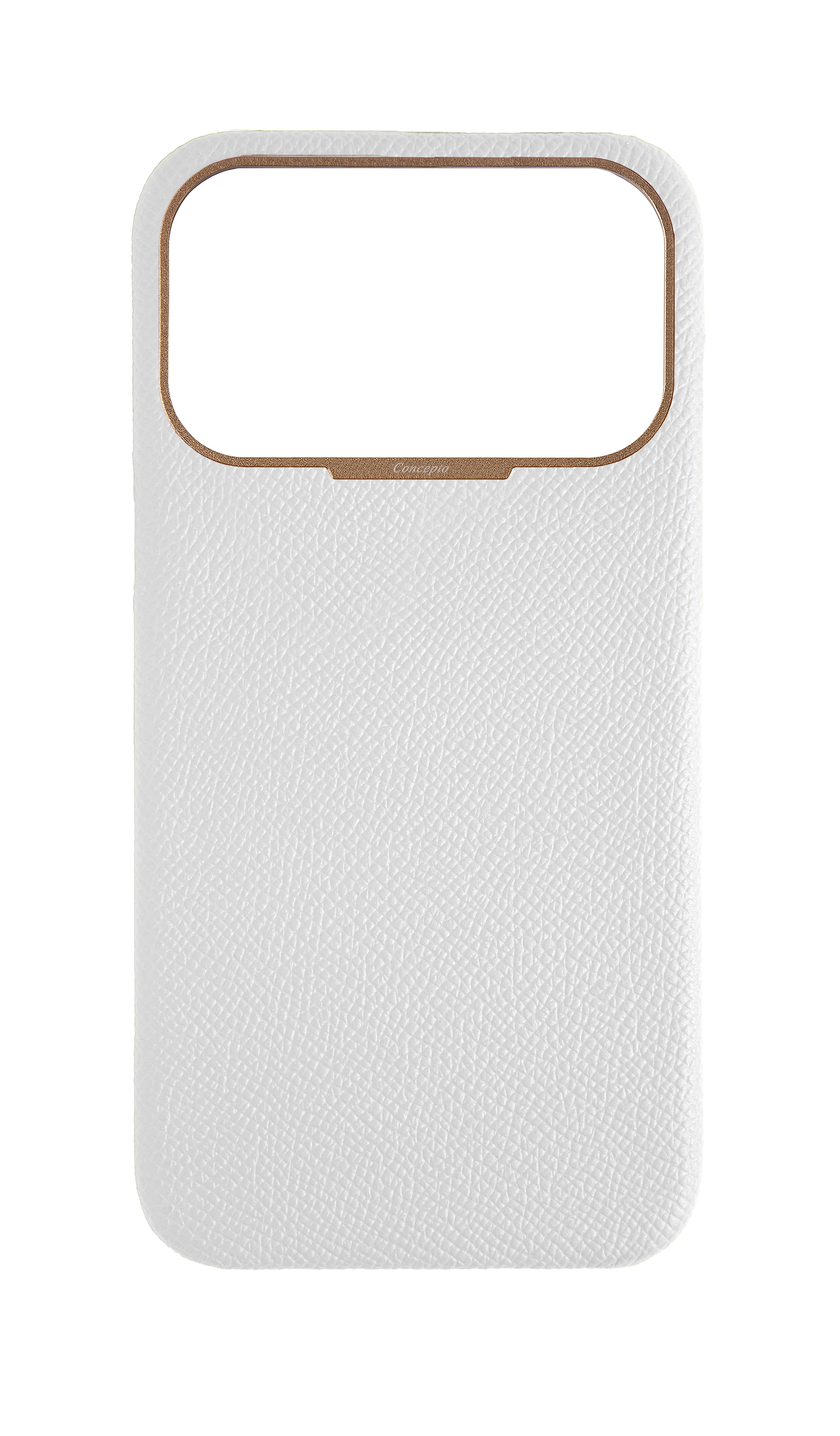 White Epsom Strapless Case