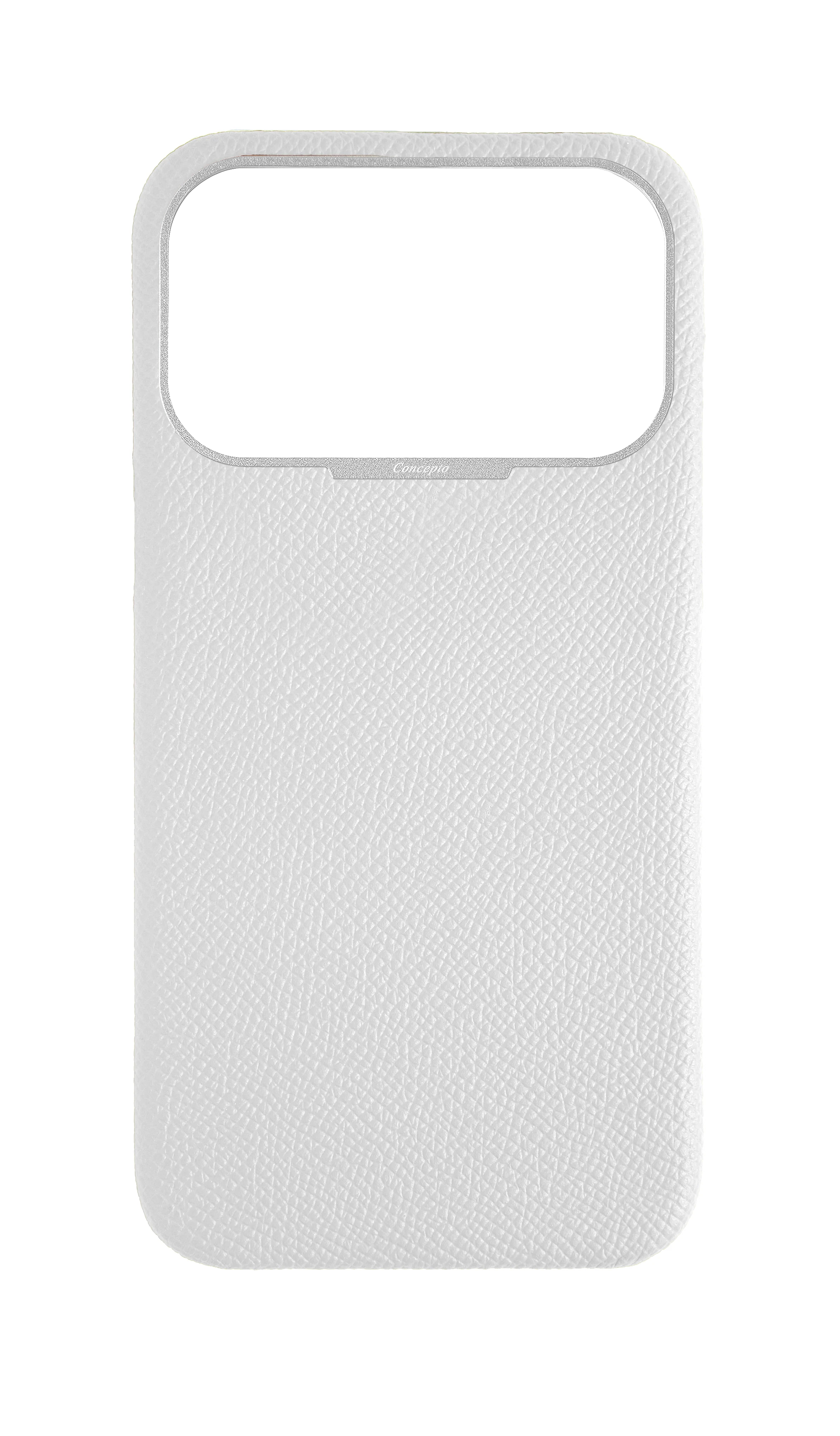 White Epsom Strapless Case
