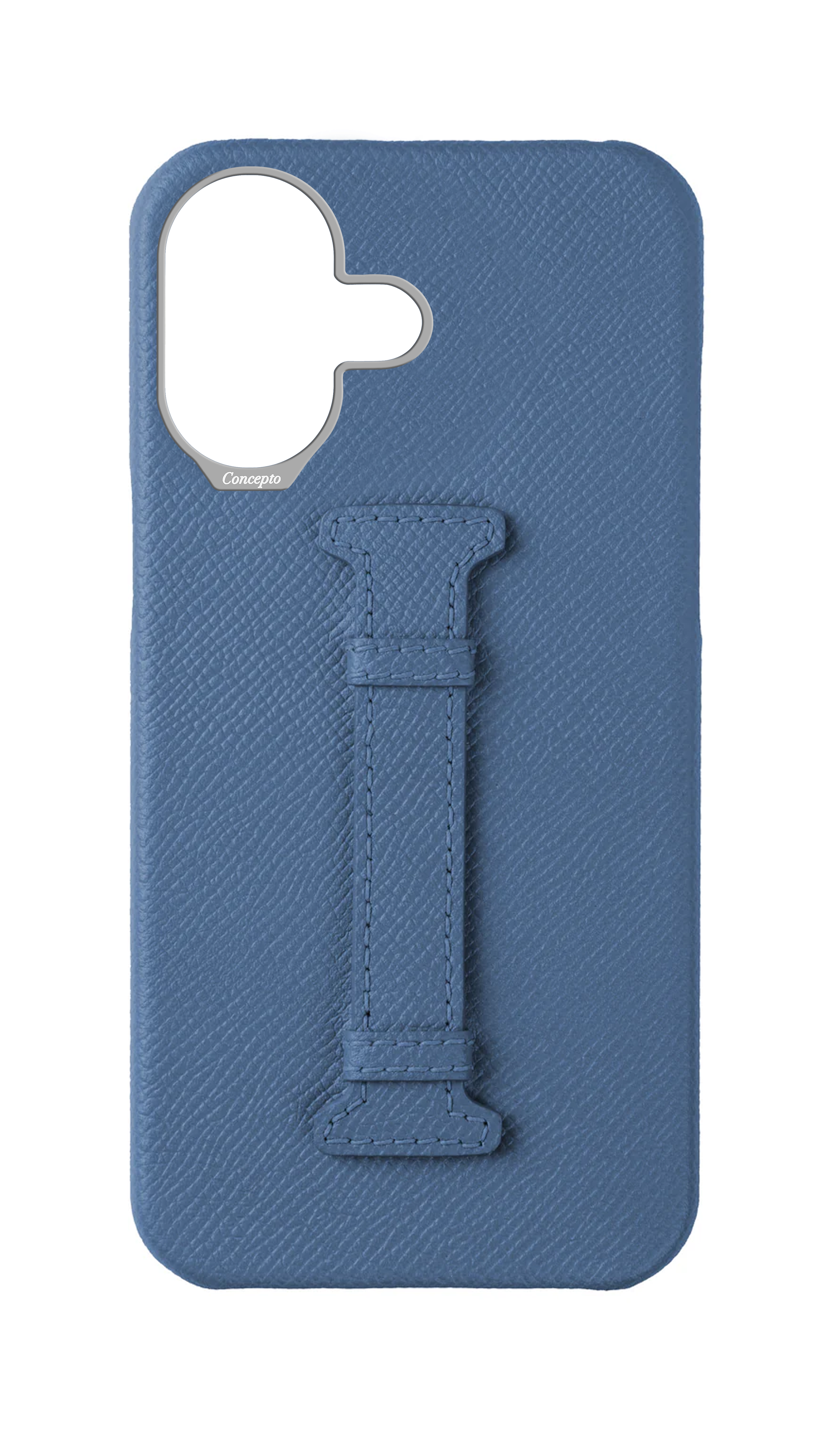Navy Epsom Middle Strap Case