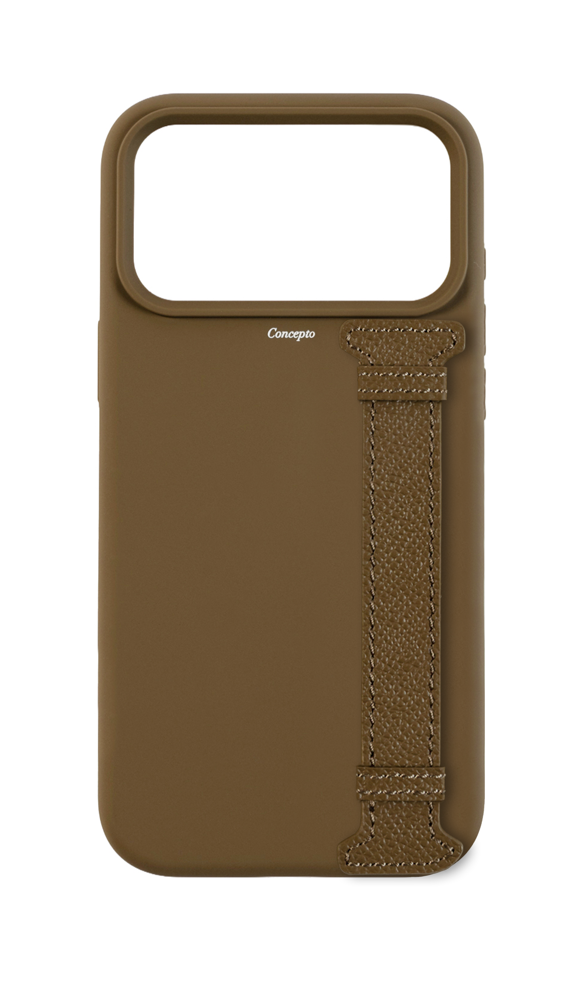Taupe Silicon Side Strap Case