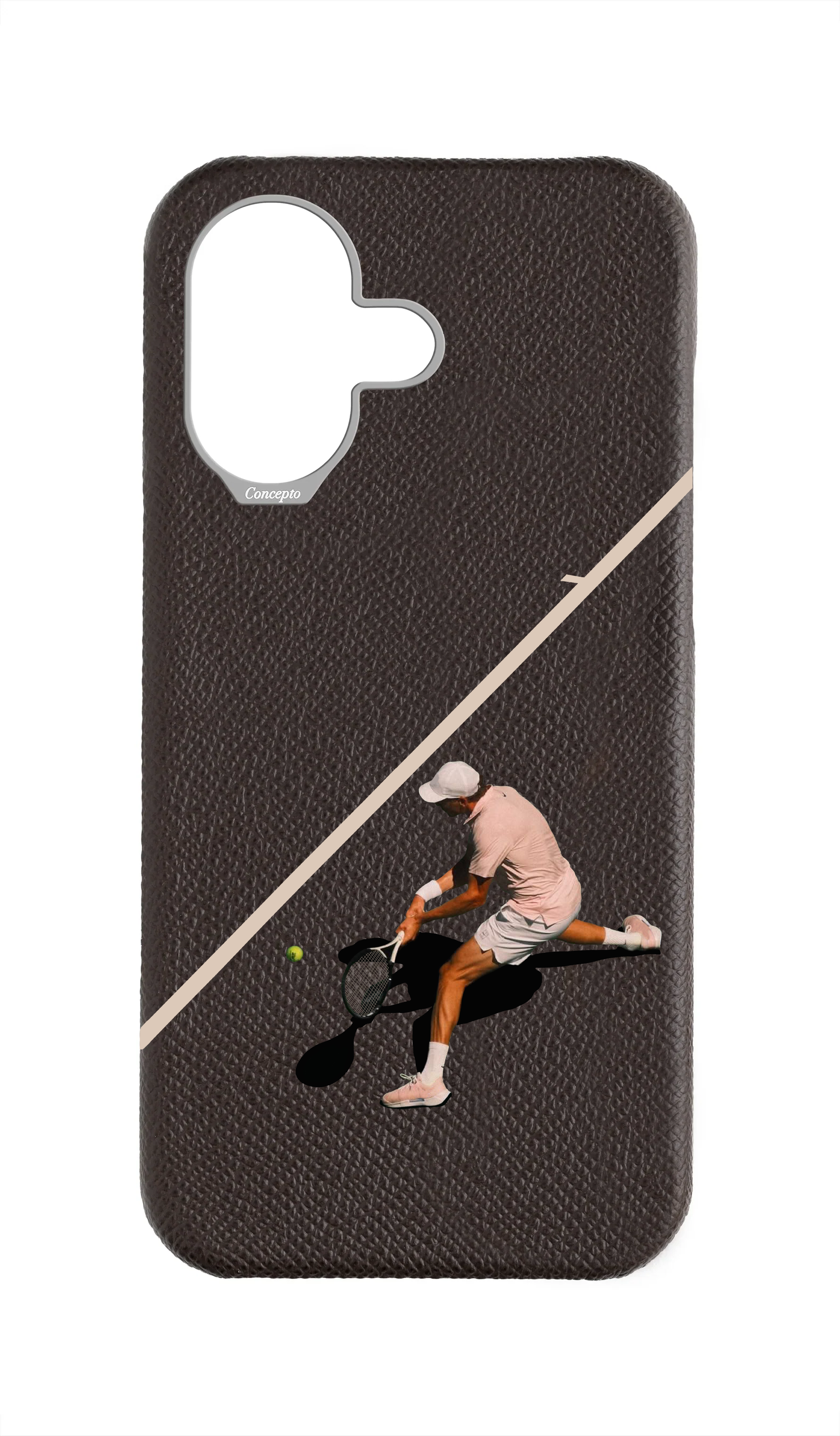 Brown Strapless Epsom Case - The Final Swing