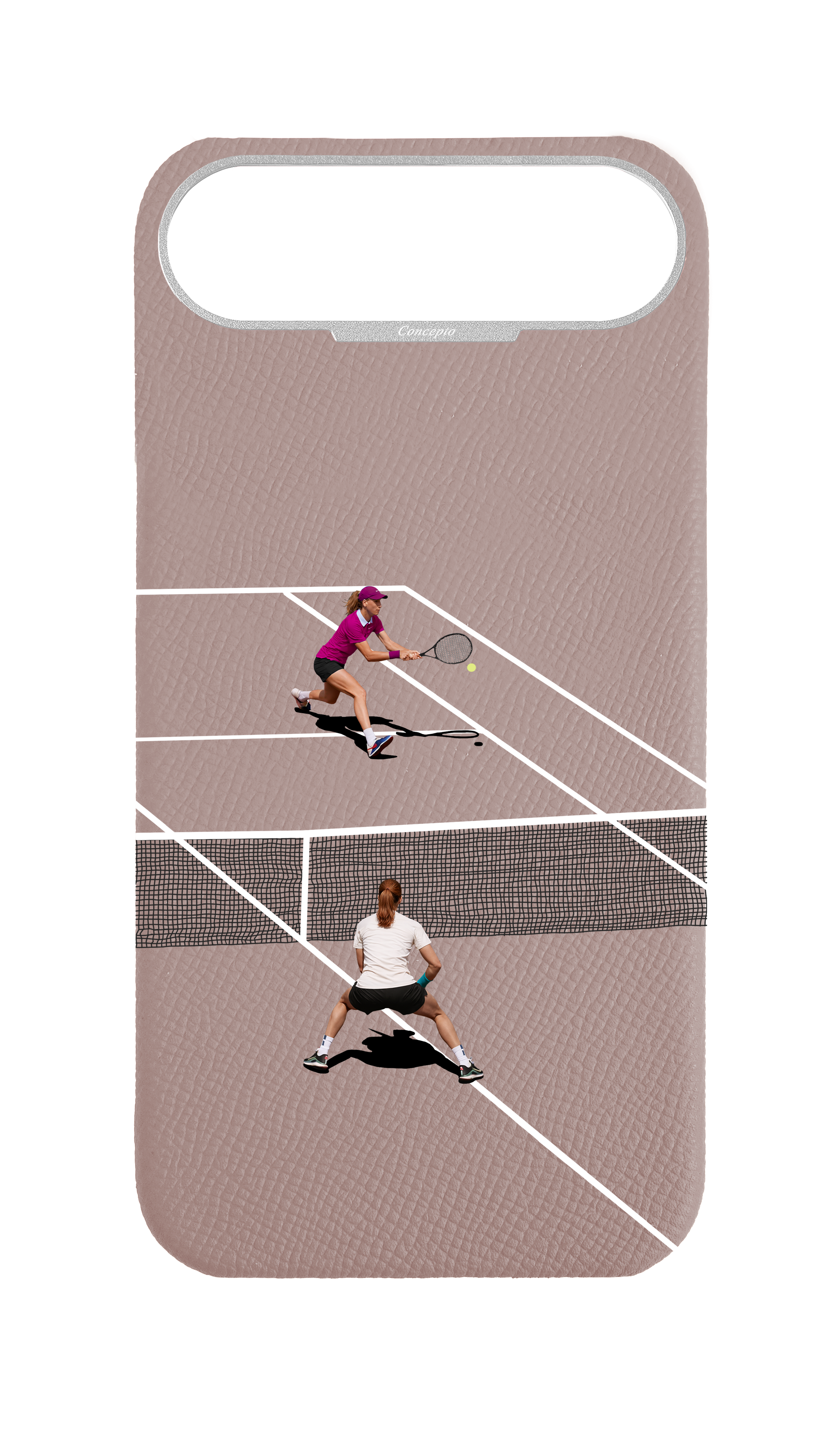 Blush Pink Strapless Case - Women Tennis