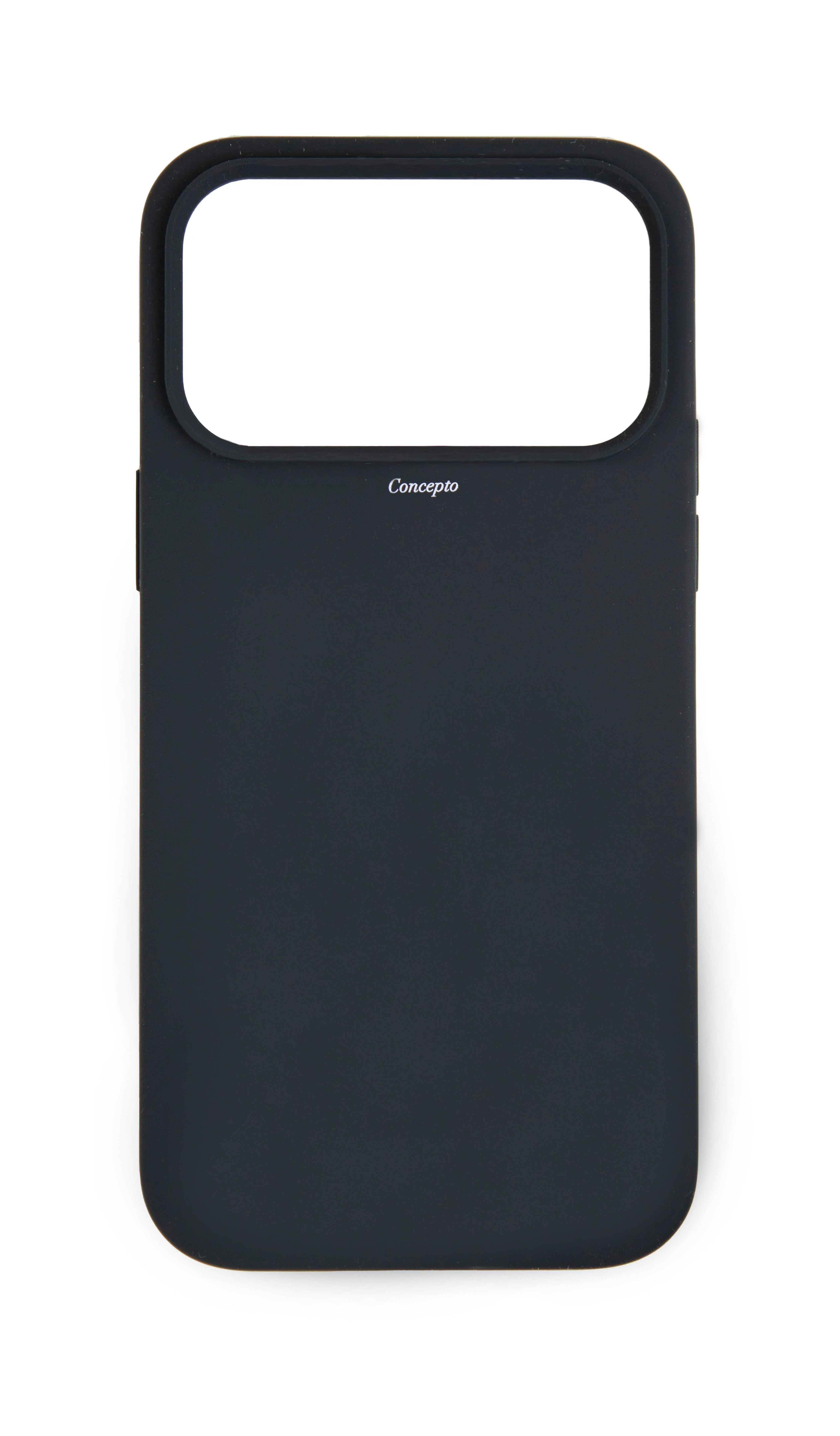 Black Silicon Strapless Case