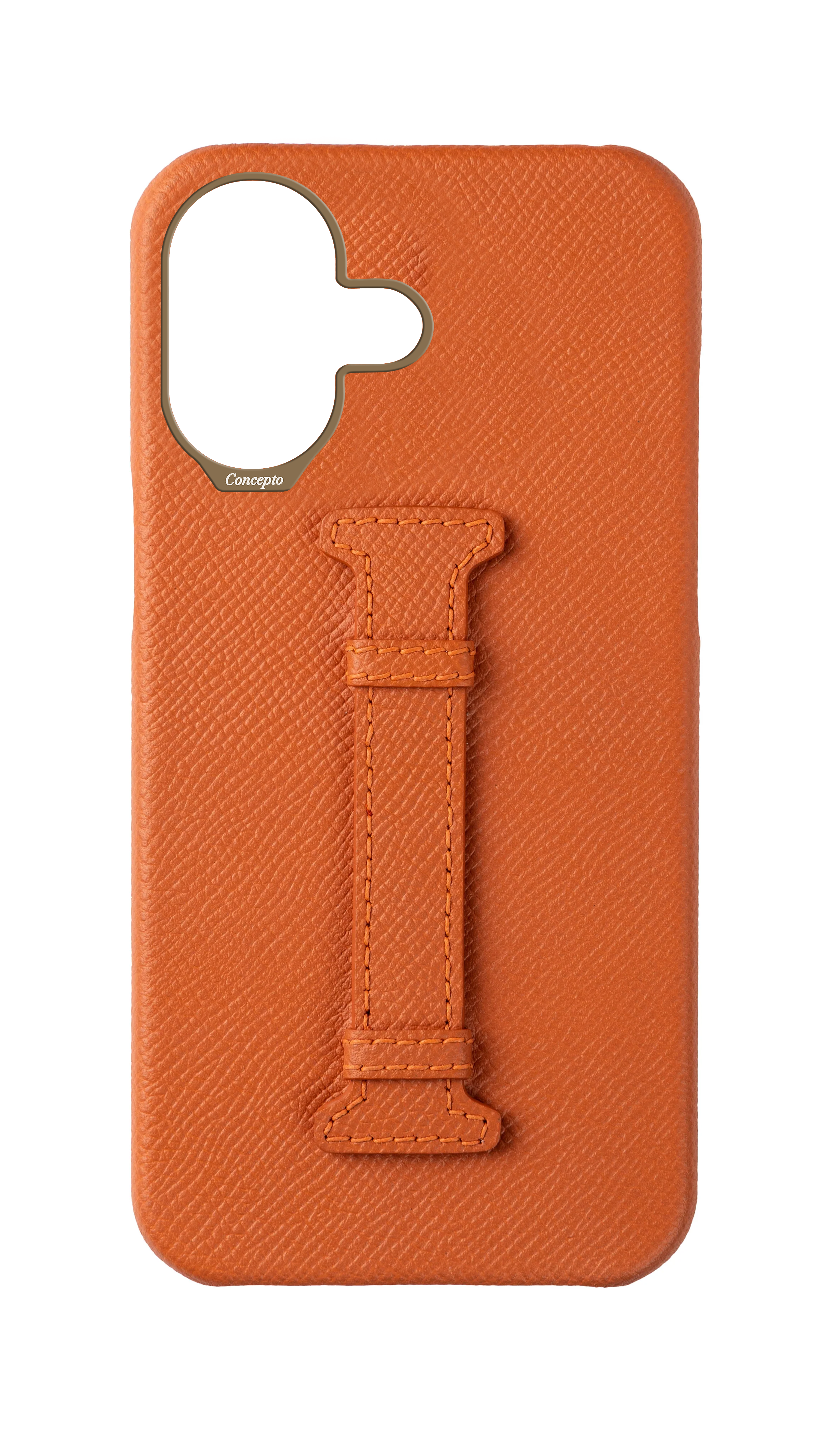 Orange Epsom Middle Strap Case