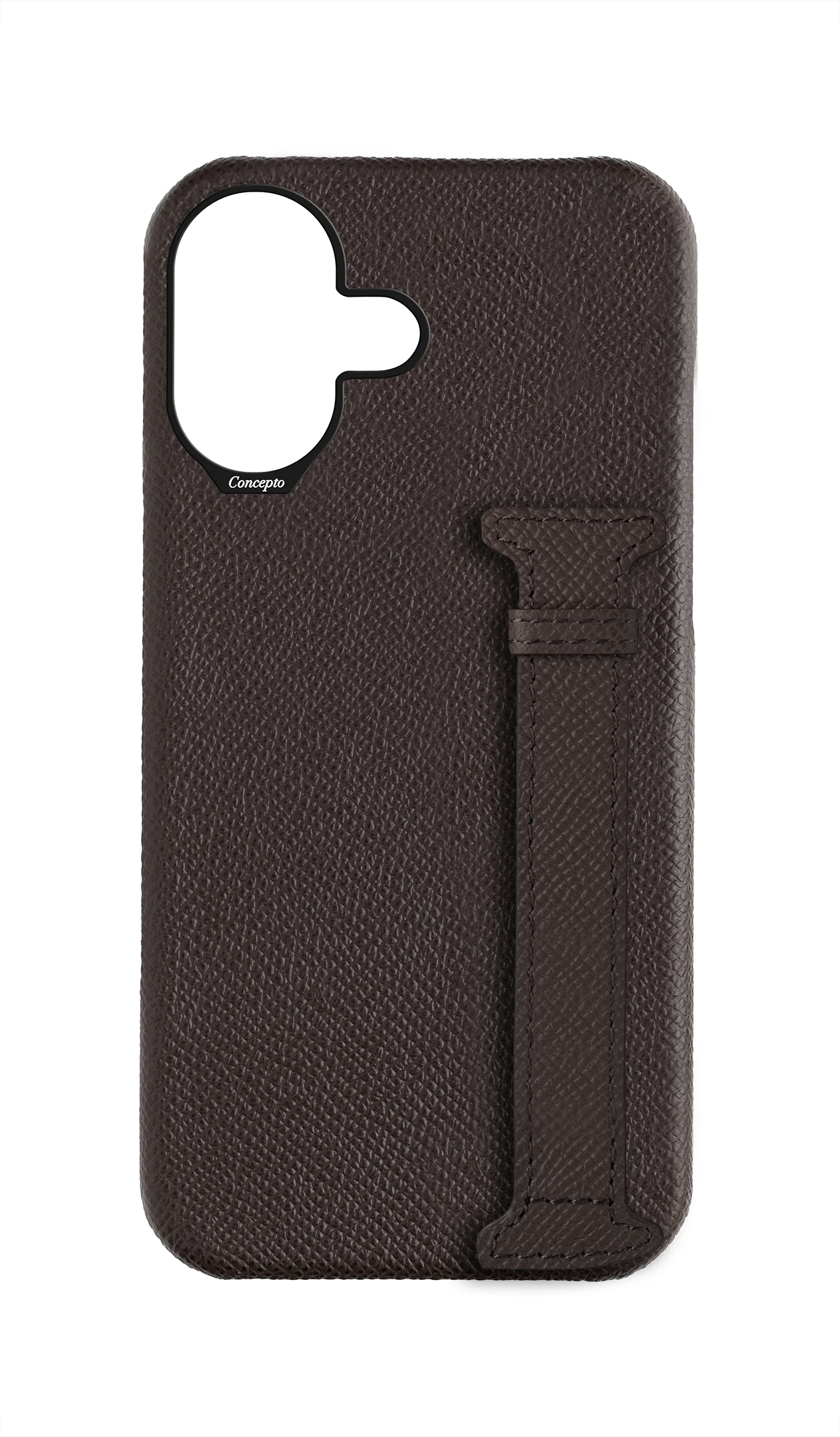 Brown Epsom Side Strap Case