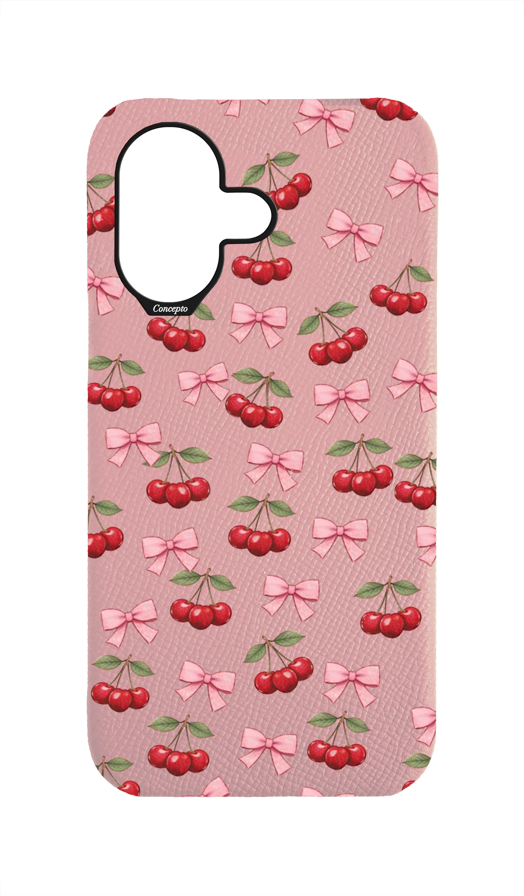 Pink Strapless Case - Cherry Ribbon