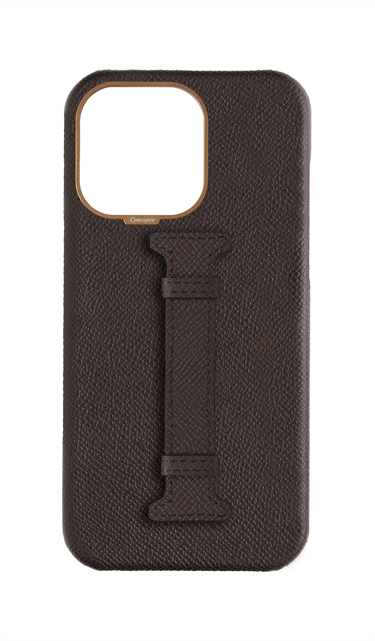 Brown Epsom Middle Strap Case