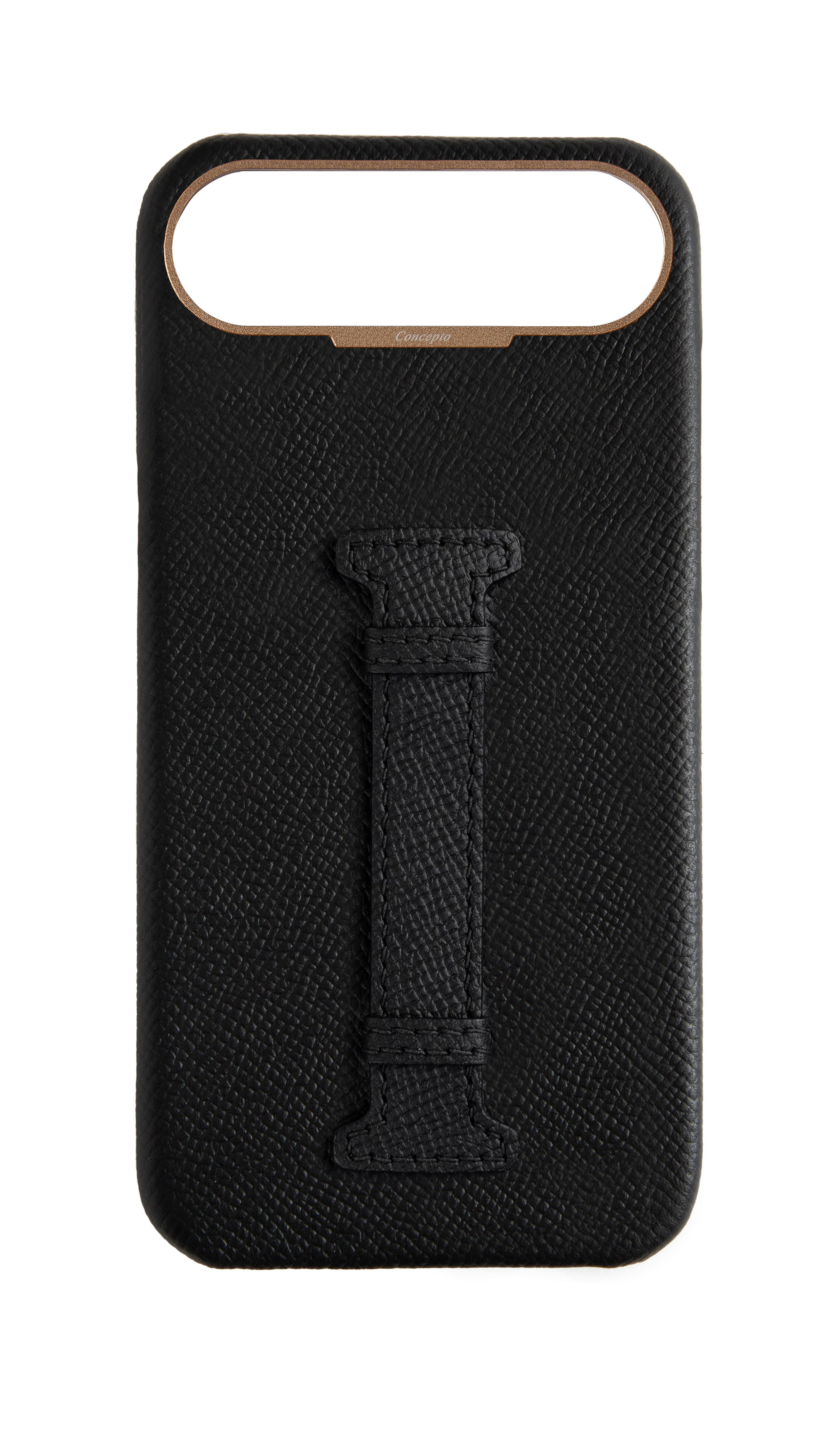 Black Epsom Middle Strap Case