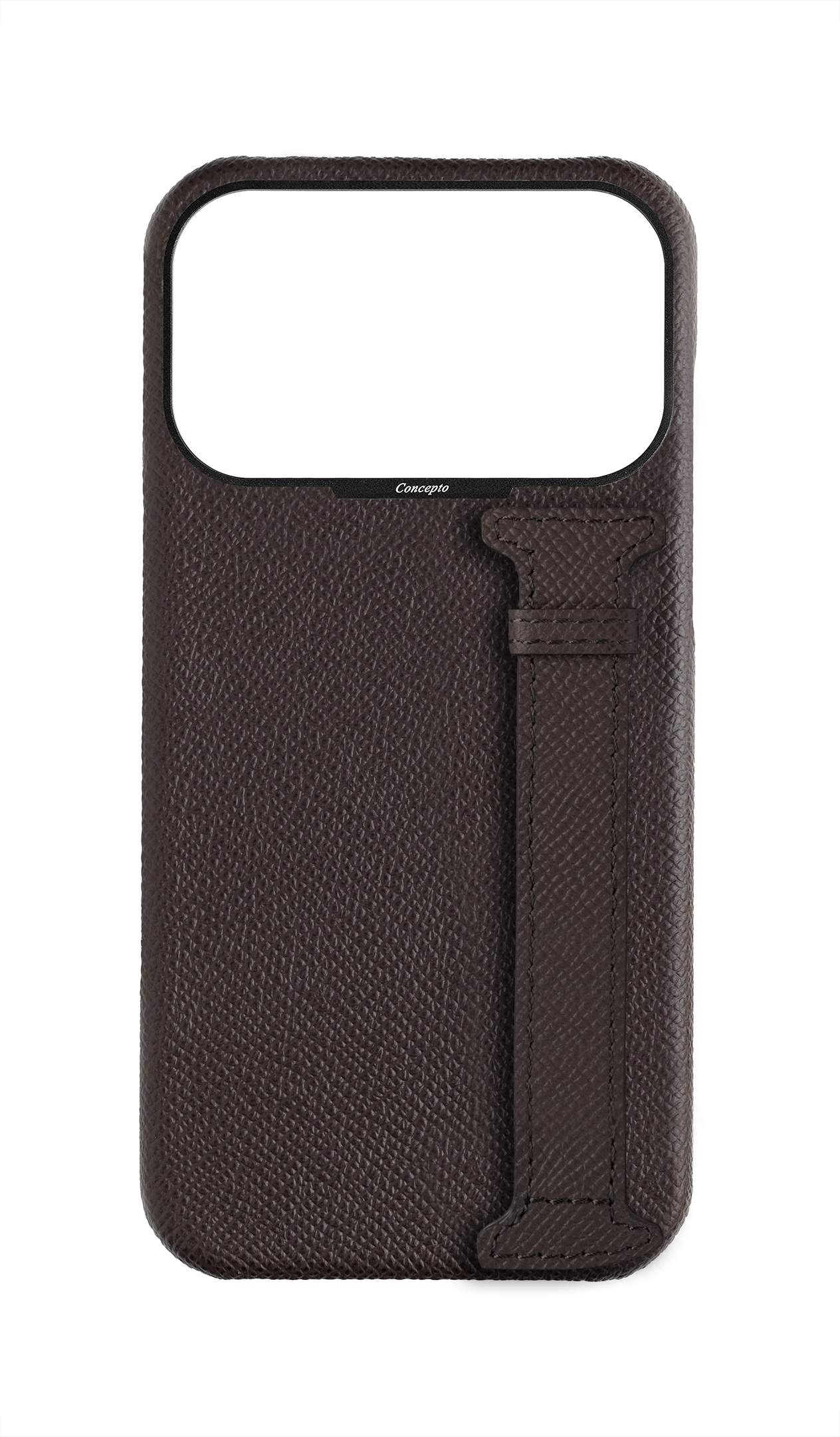 Brown Epsom Side Strap Case