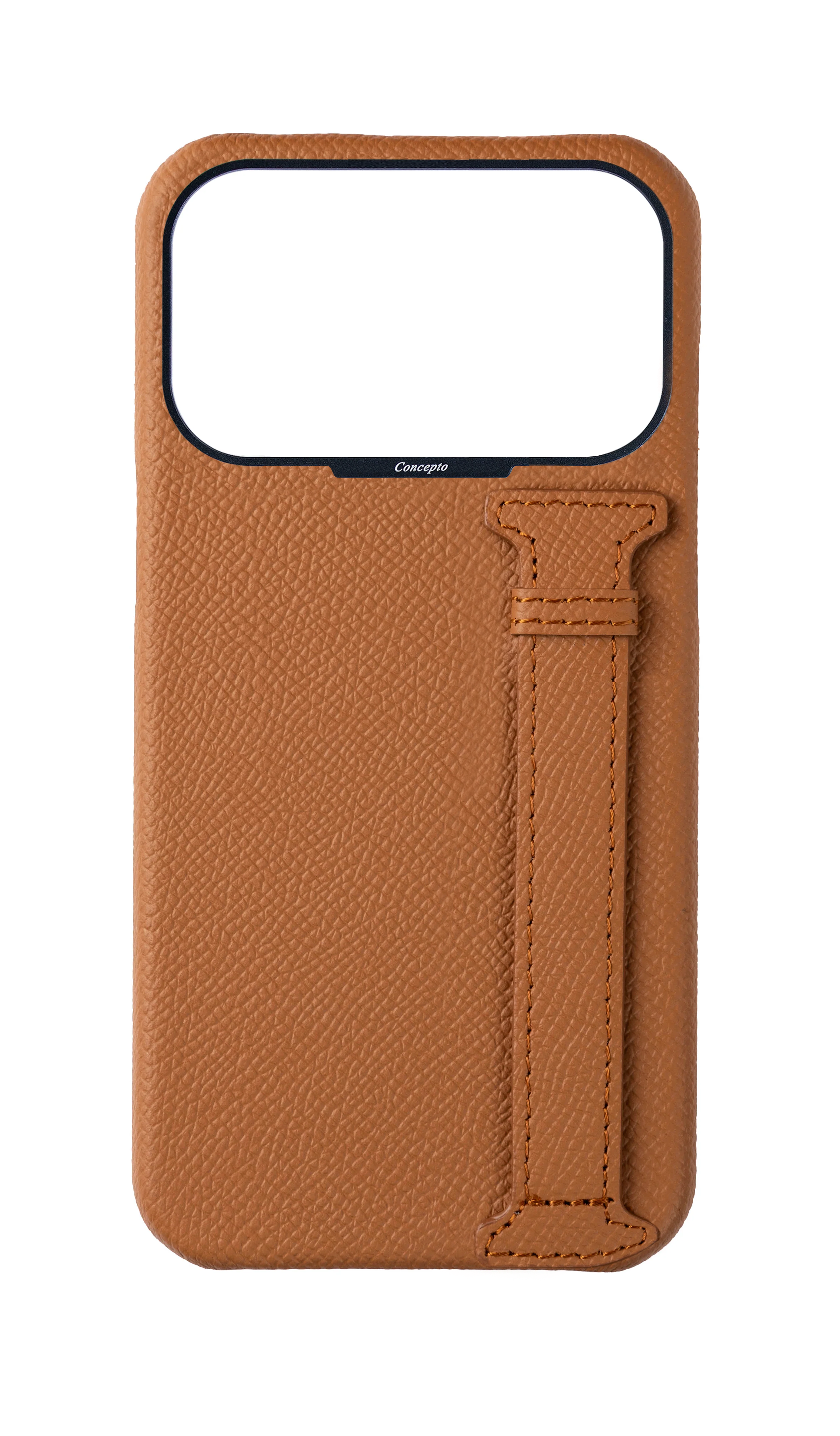 Tan Epsom Side Strap Case