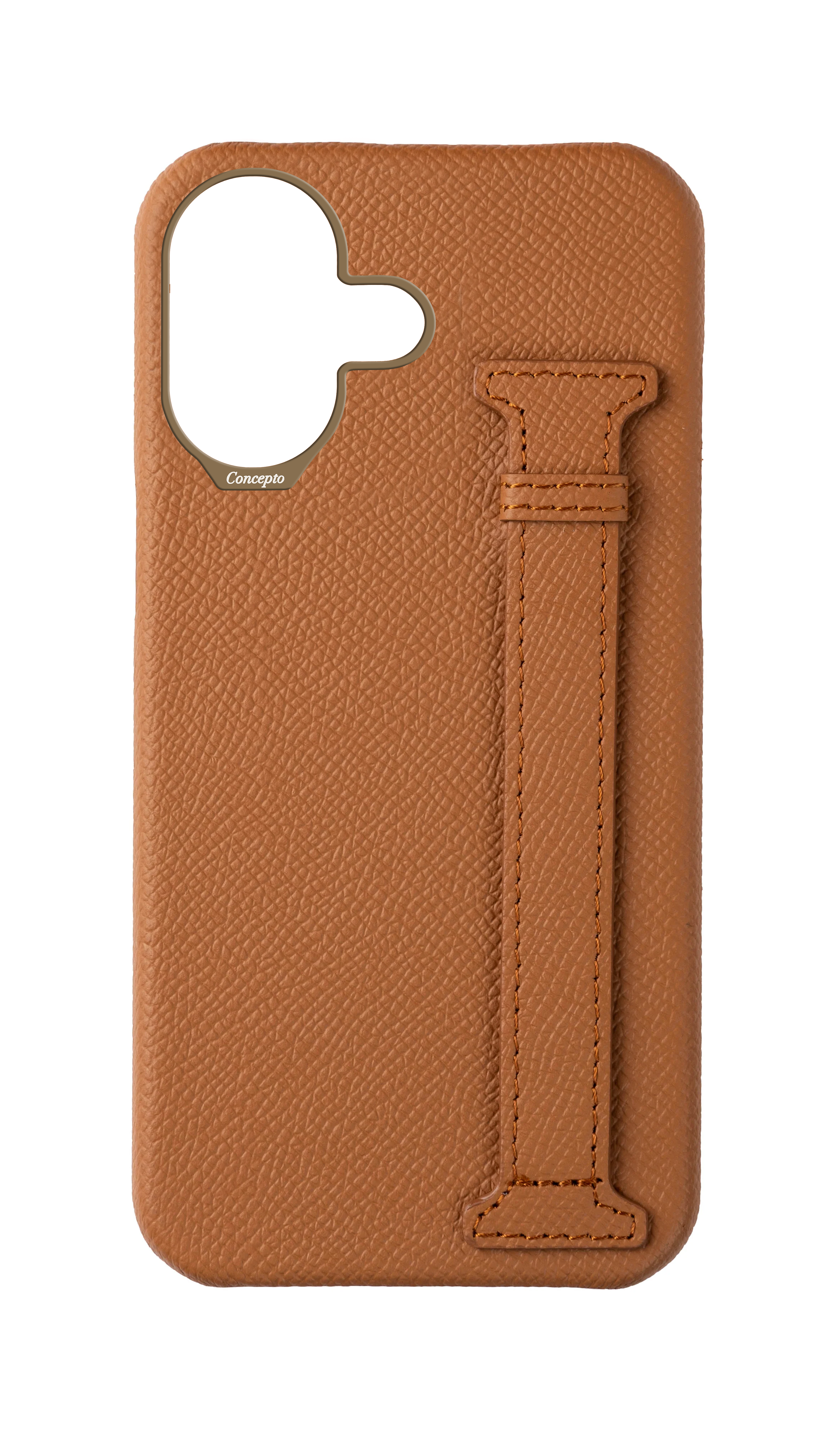 Tan Epsom Side Strap Case