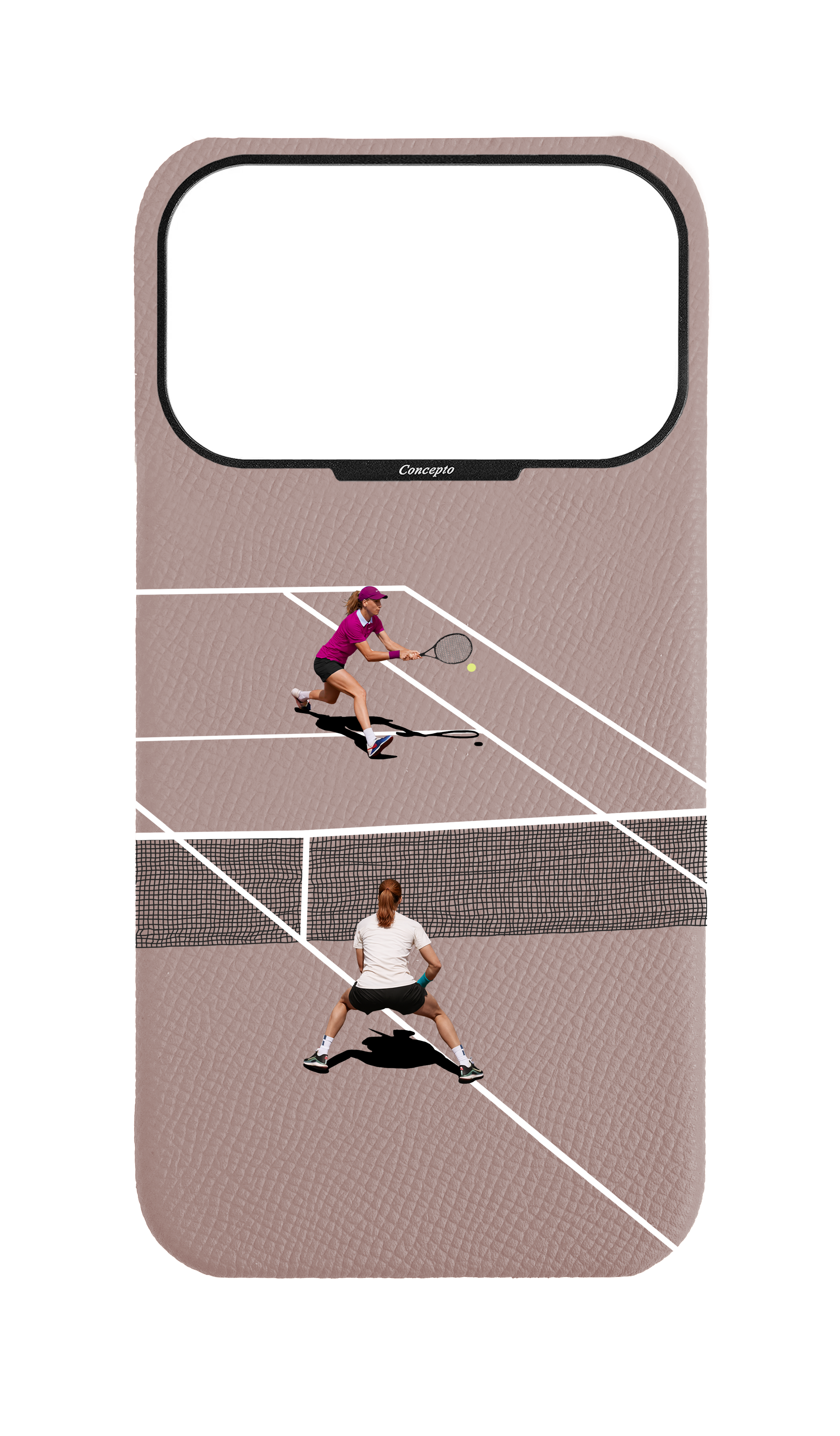 Blush Pink Strapless Case - Women Tennis
