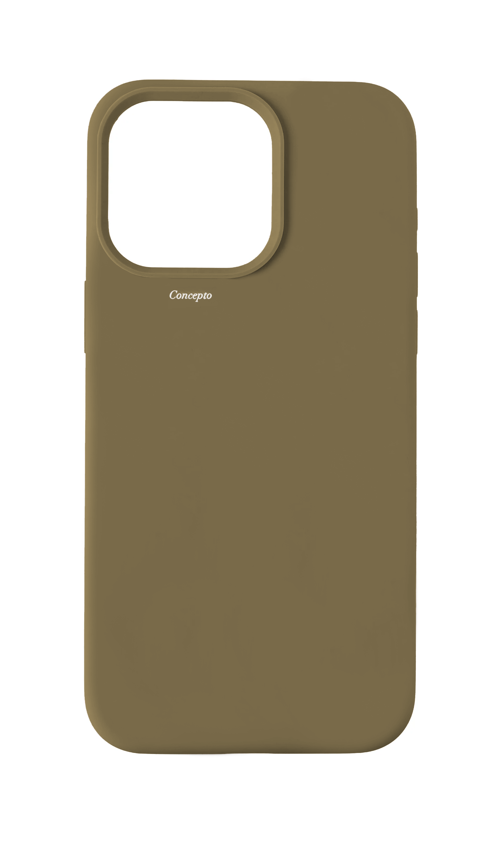 Taupe Silicon Strapless Case