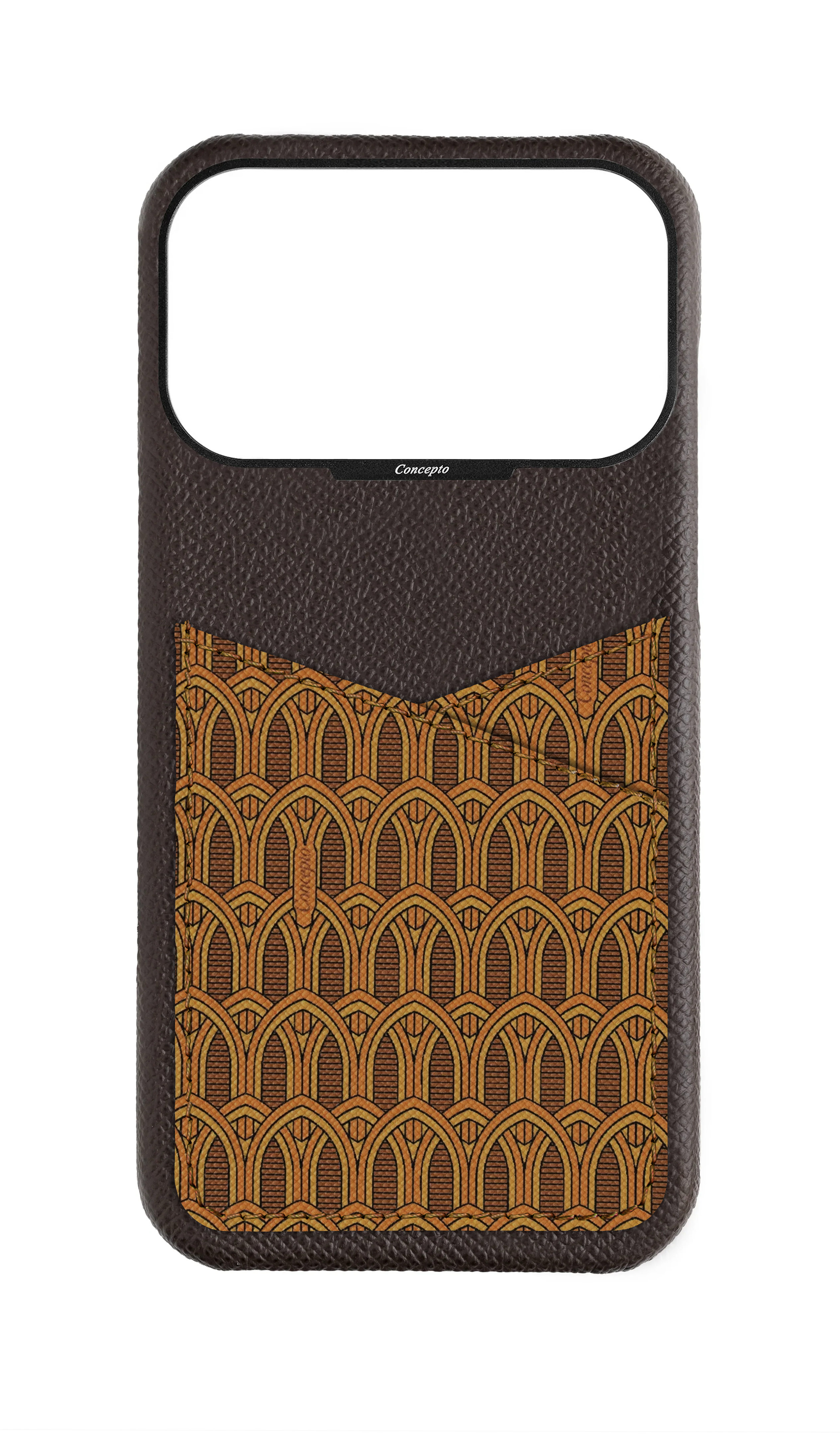 Brown Monogram Pocket Case