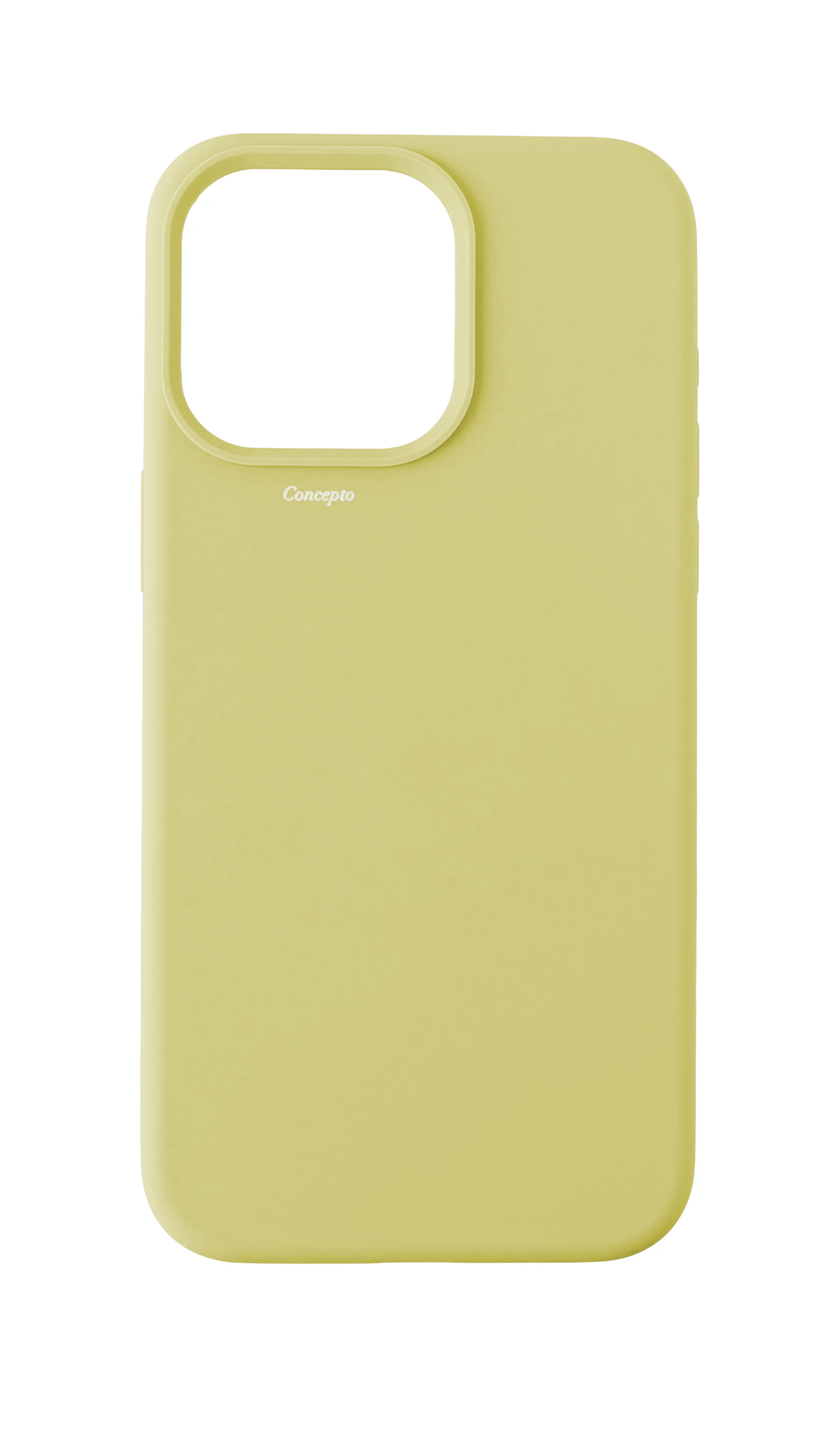 Butter Yellow Silicon Strapless Case