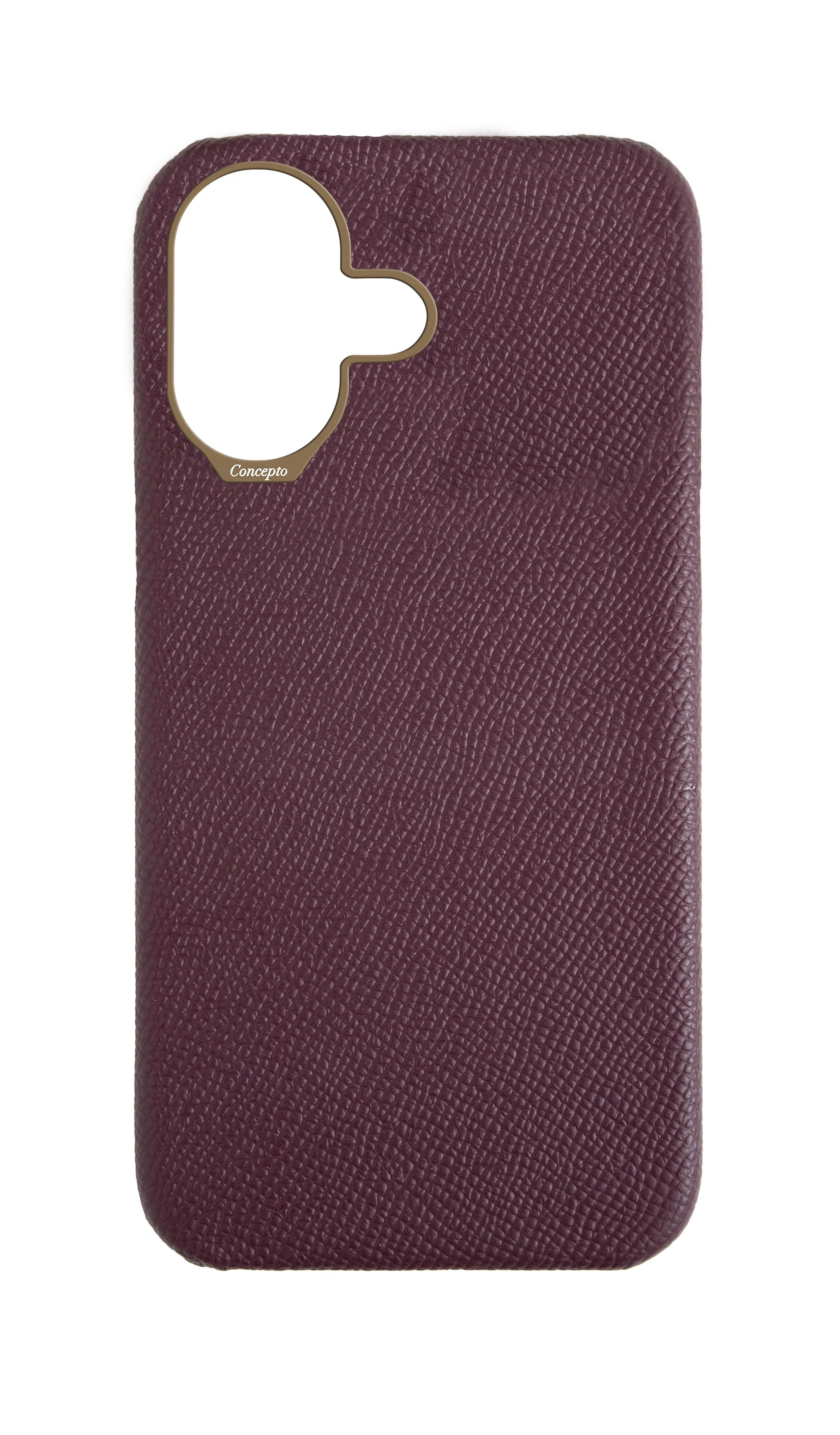 Maroon Strapless Epsom Case