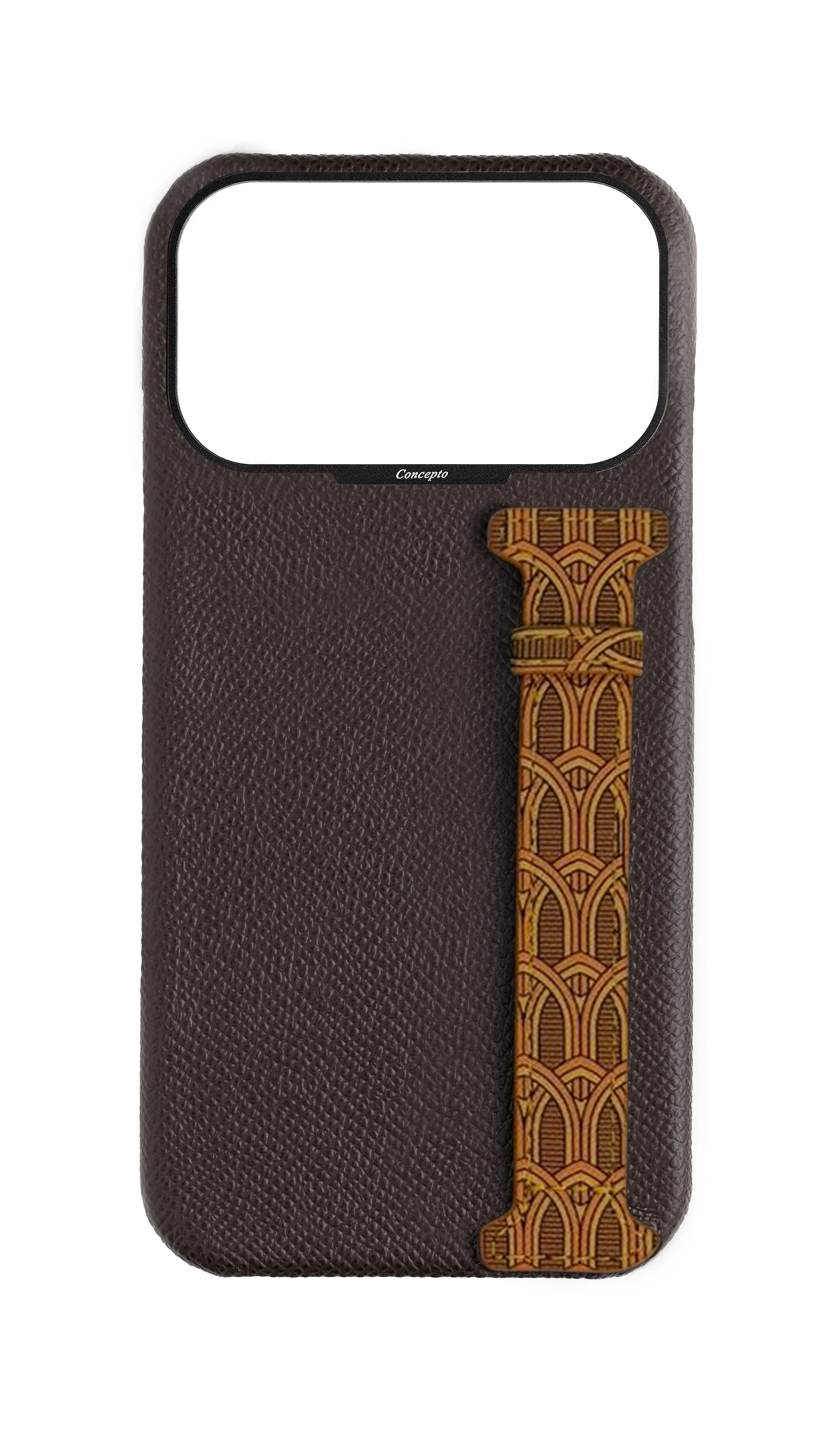 Brown Monogram Side Strap Case