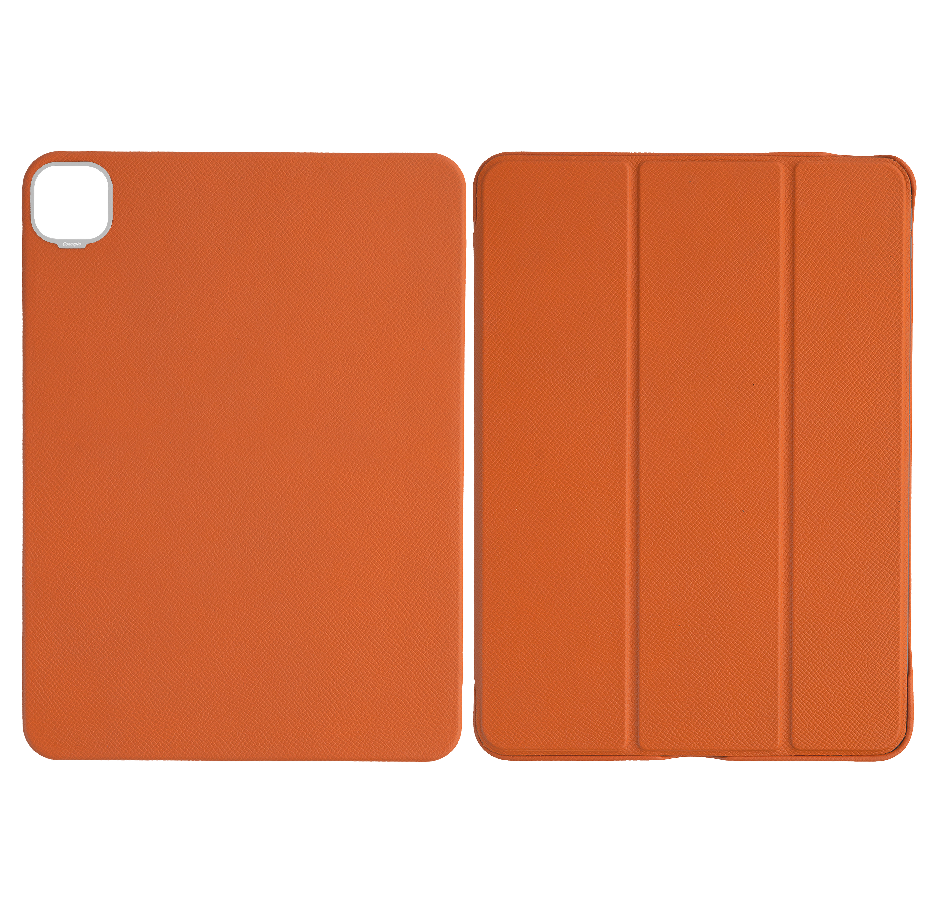 Orange Epsom iPad Case
