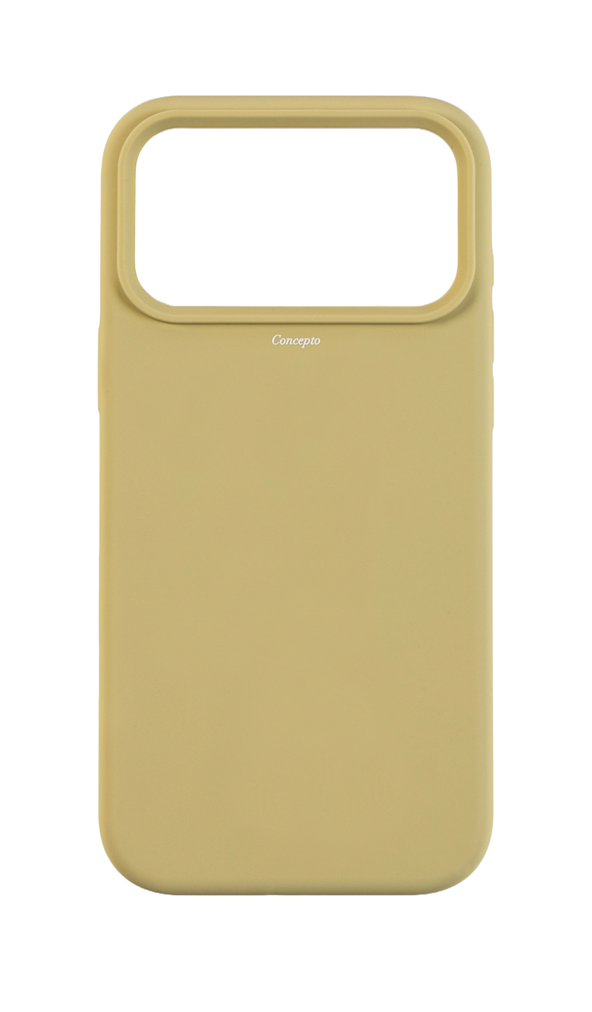Butter Yellow Silicon Strapless Case