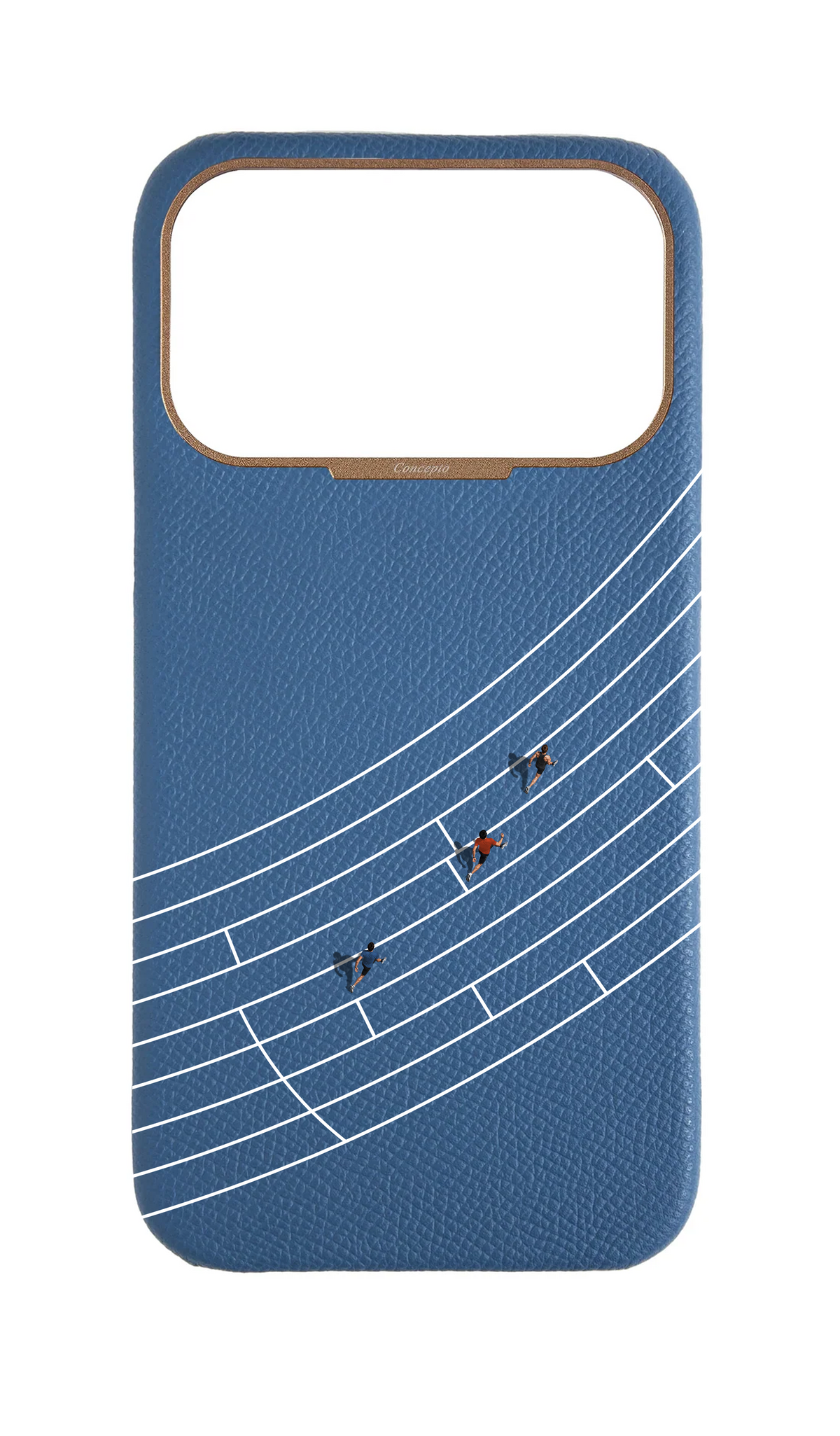 Blue Strapless Epsom Case - The Track