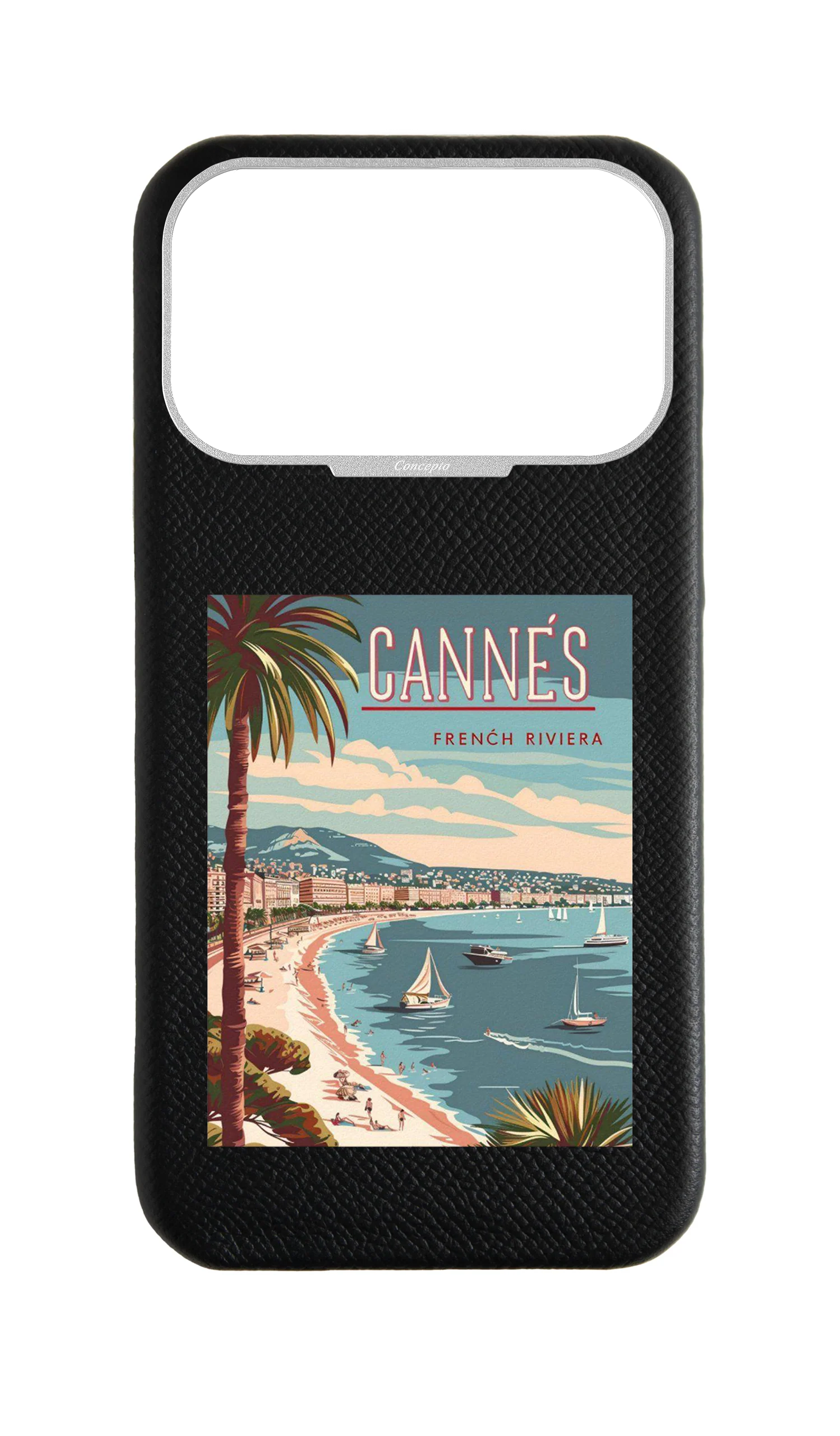 Black Strapless Epsom Case - Cannes