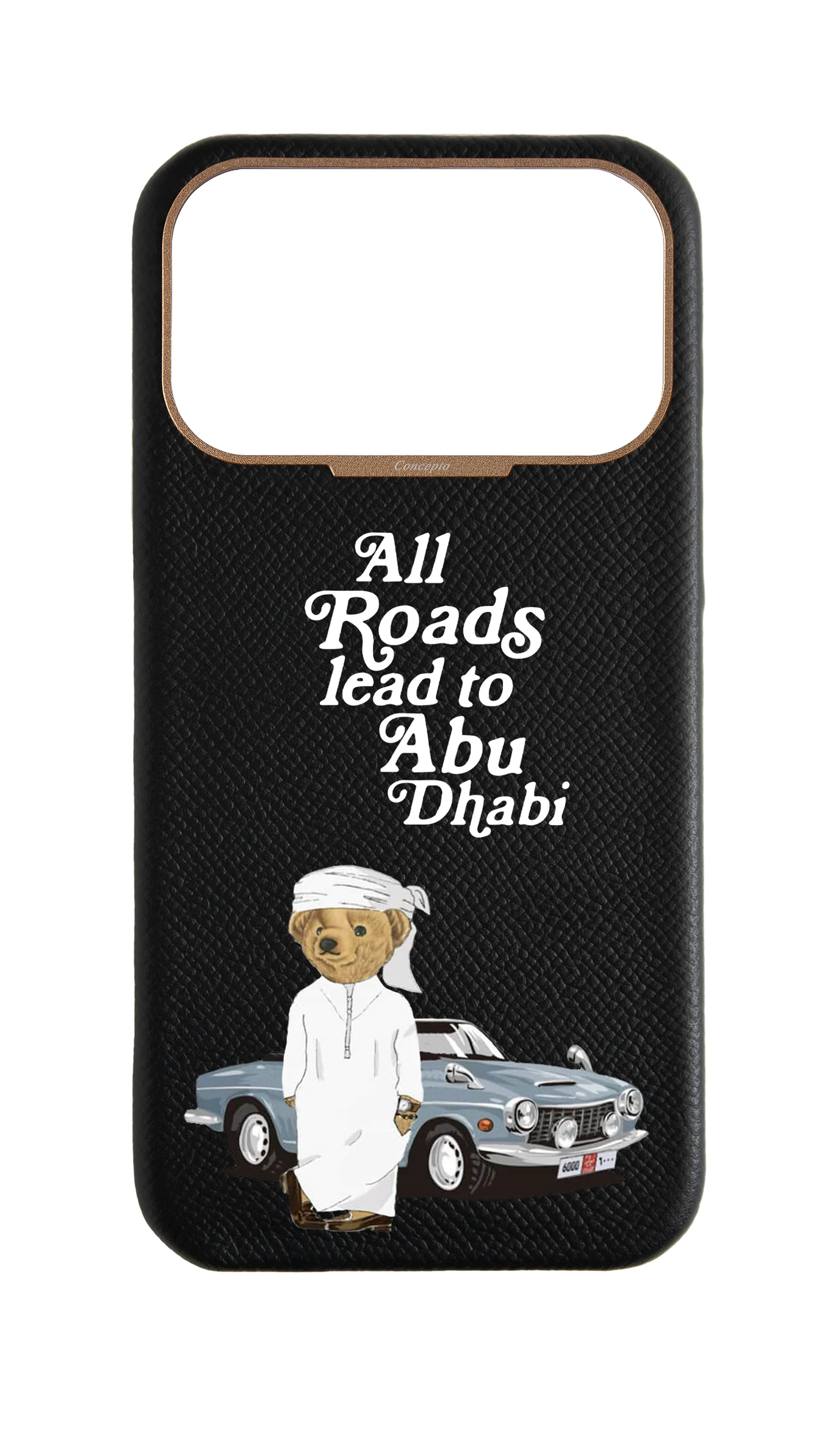 Black Strapless Case - Abu Dhabi