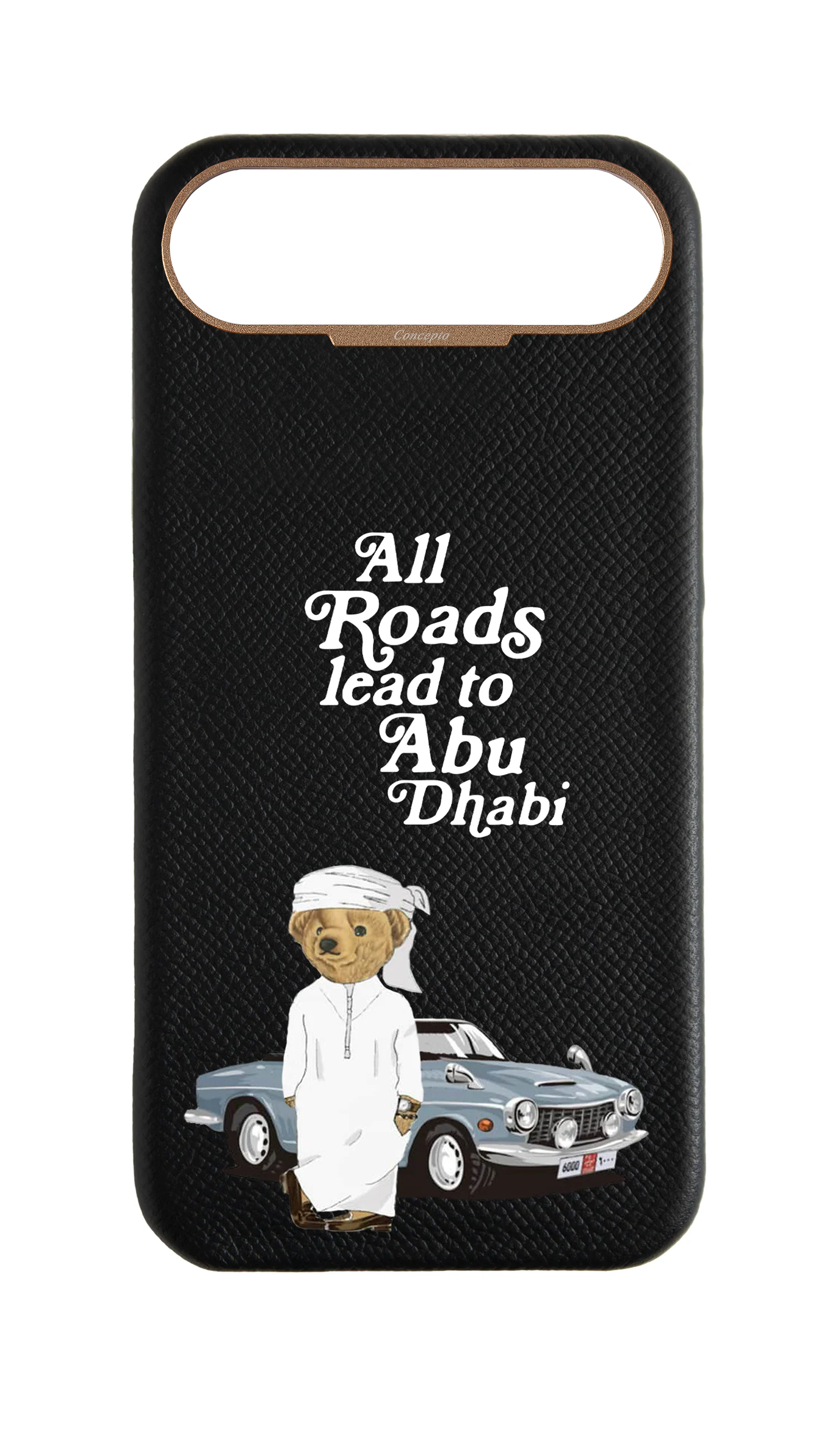 Black Strapless Case - Abu Dhabi