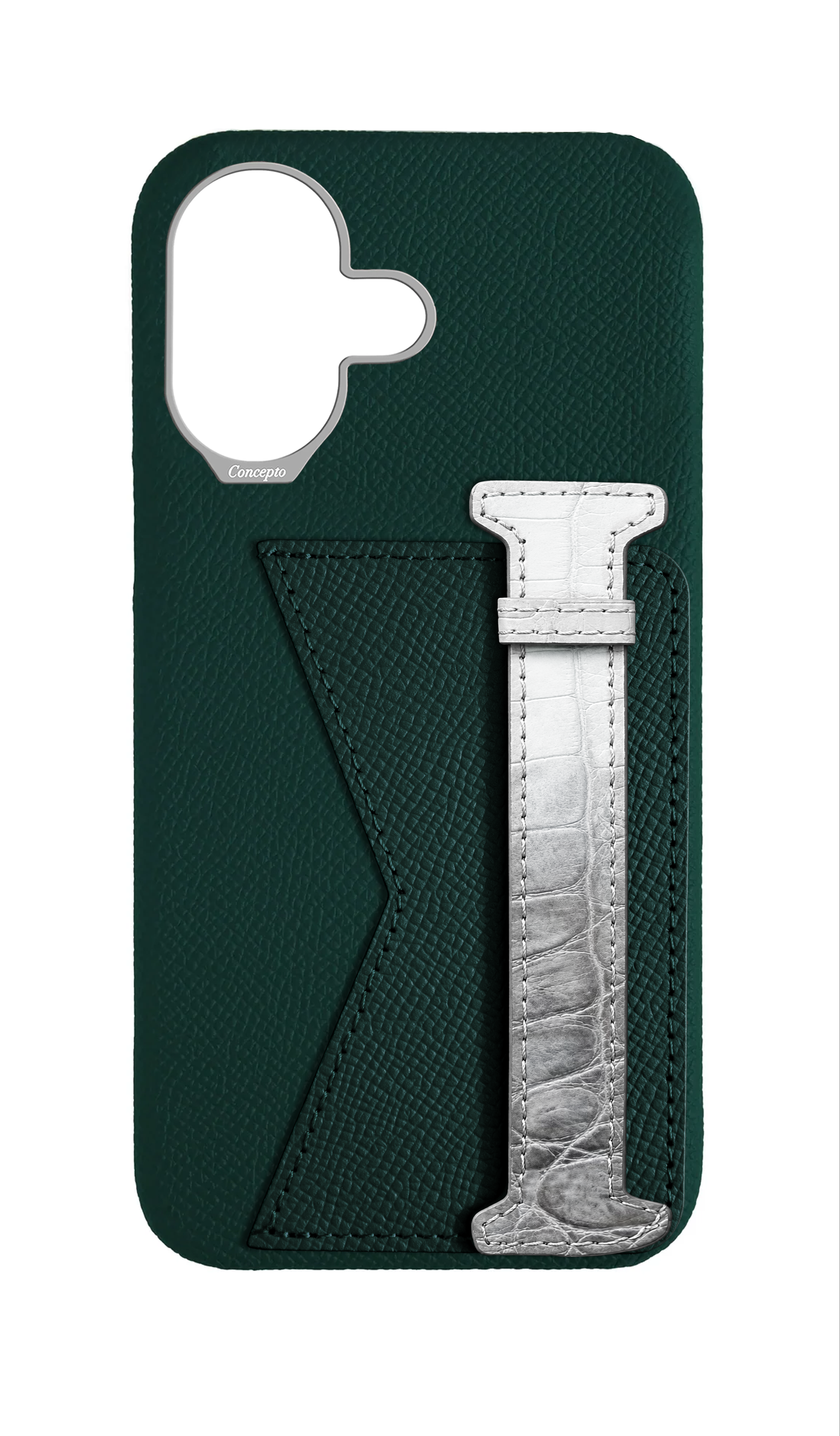 Green Himalayan Exotic Crocodile Duo Case