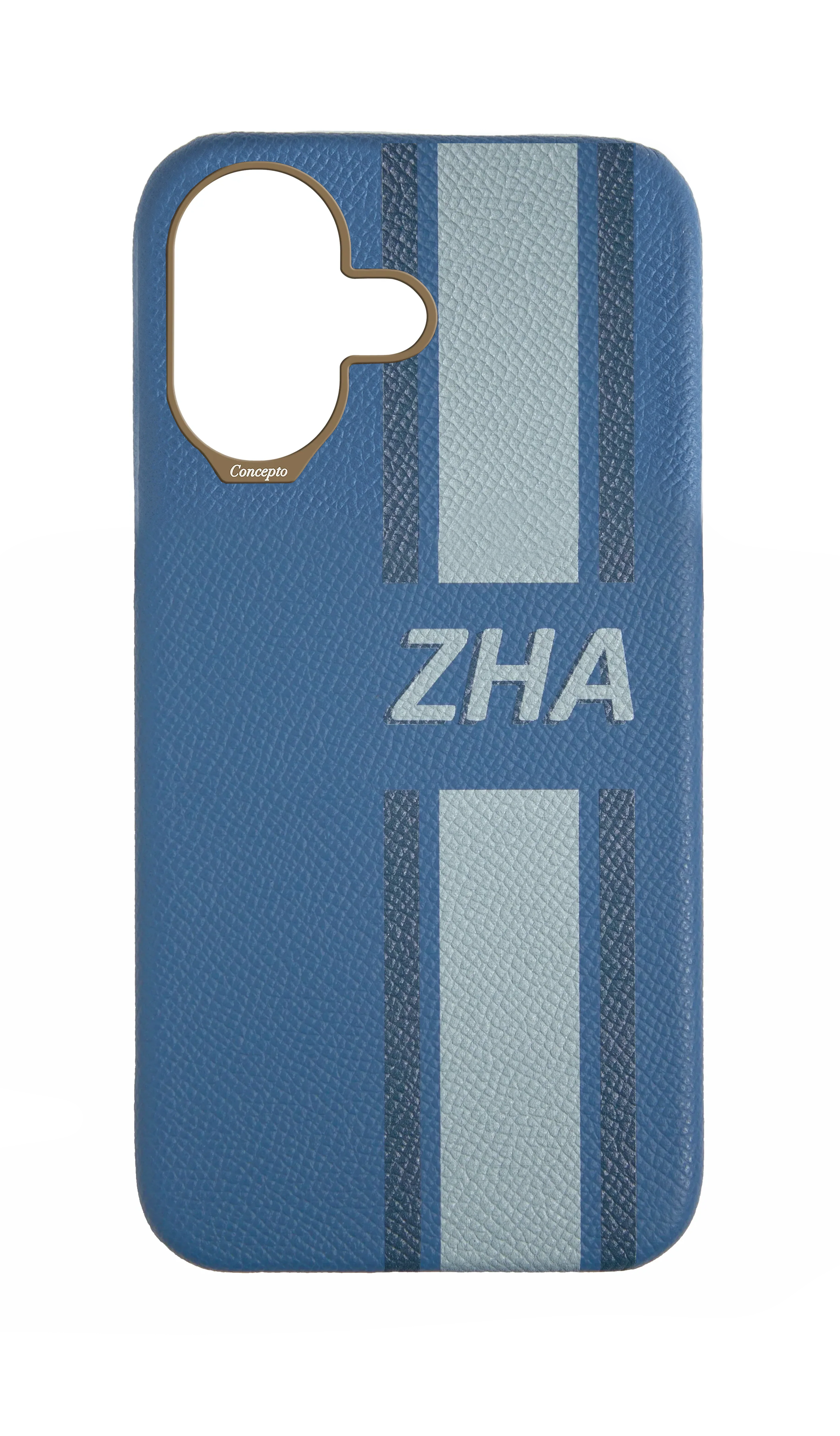 Striped Navy Strapless Case