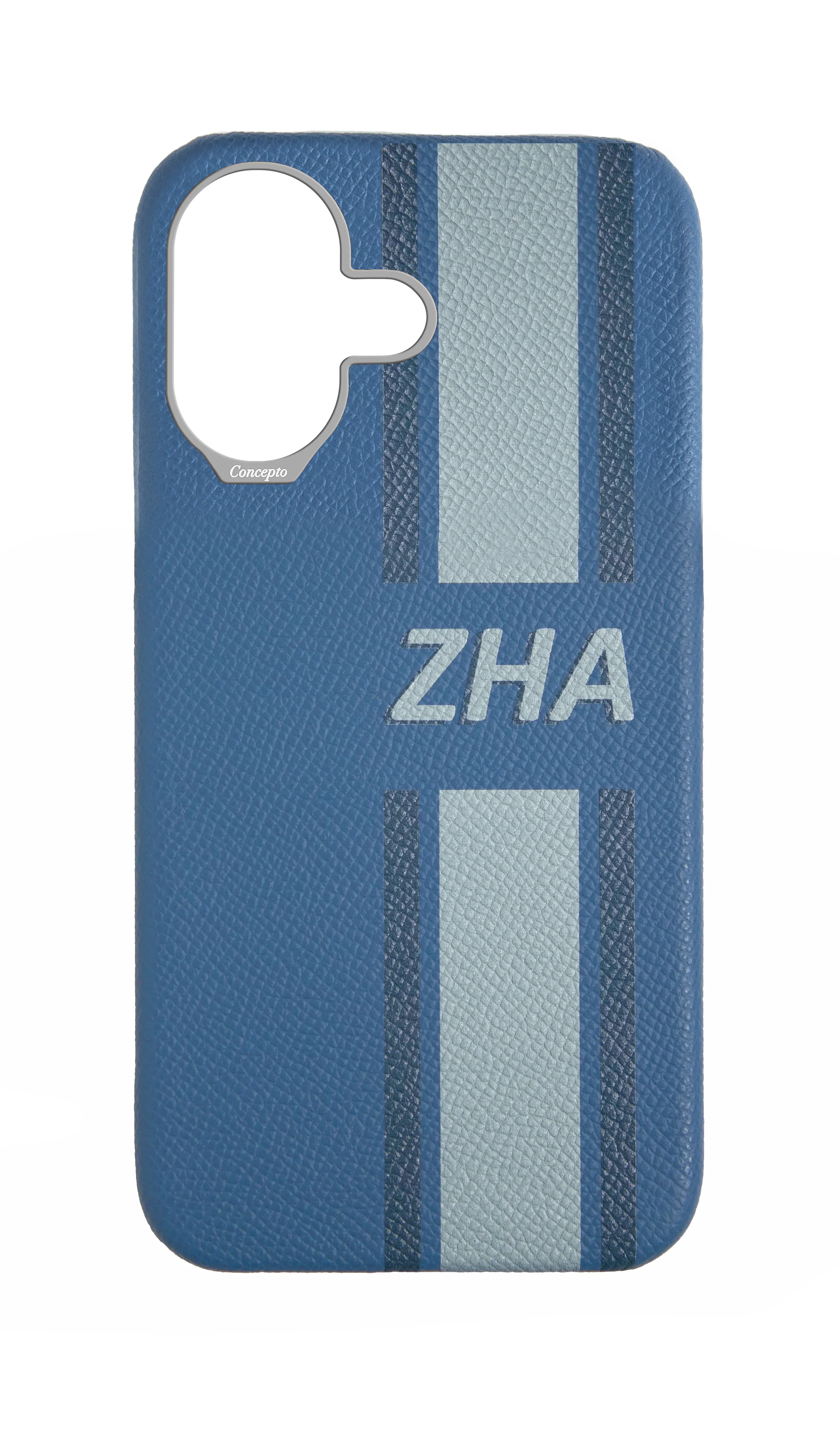 Striped Navy Strapless Case