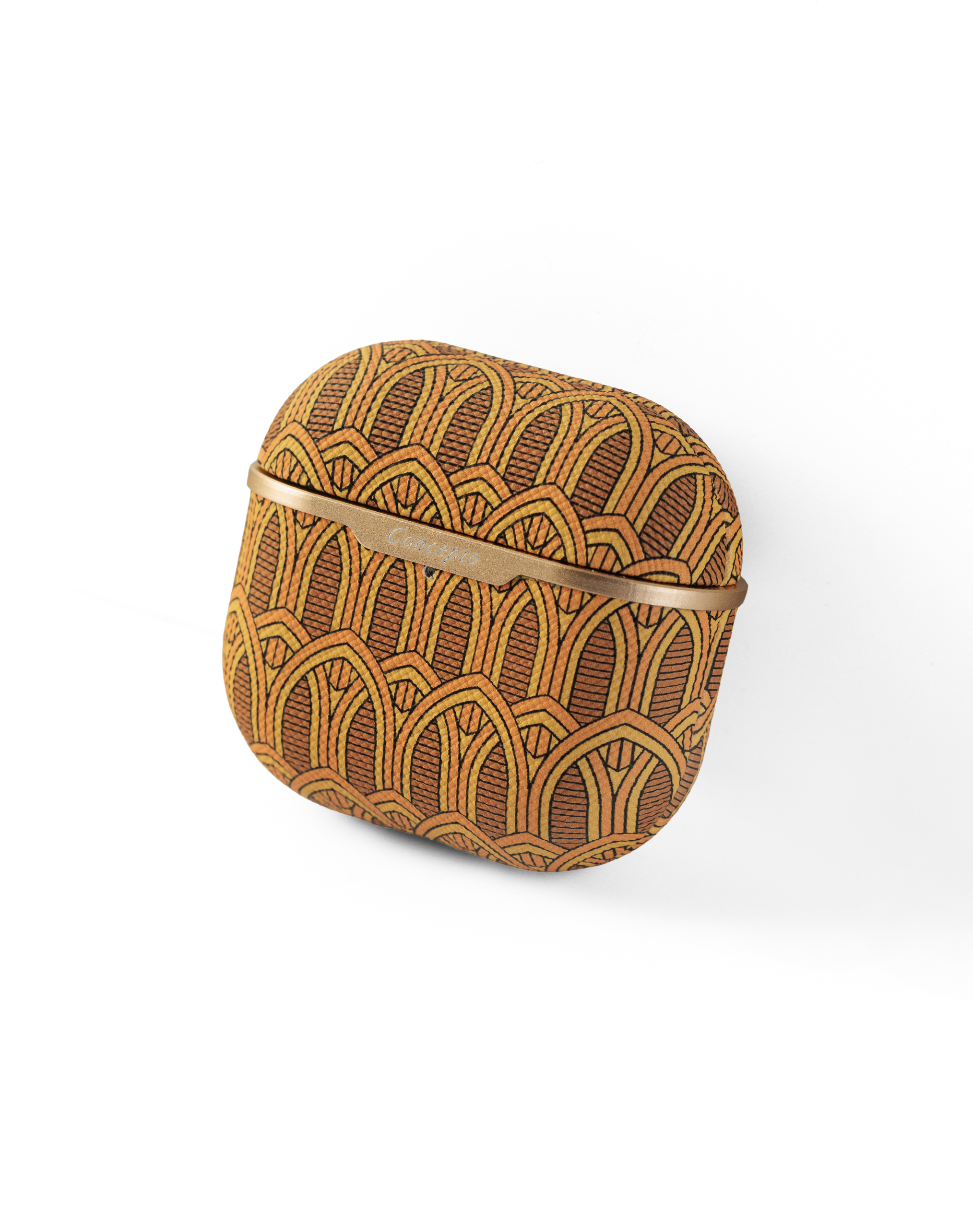 Yellow Monogram AirPods Case (3rd & 4th Generation)