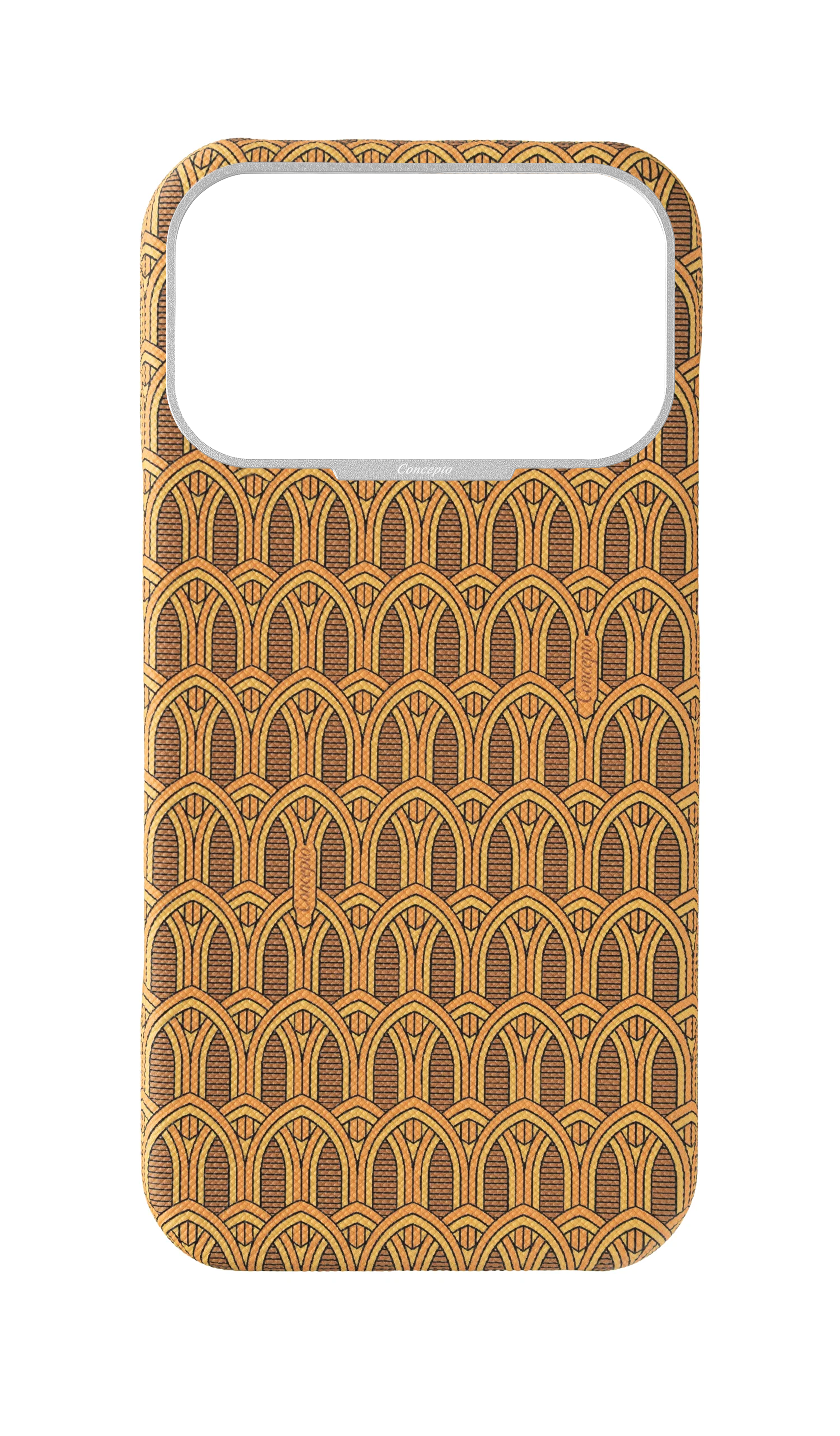 Yellow Monogram Strapless Epsom Case