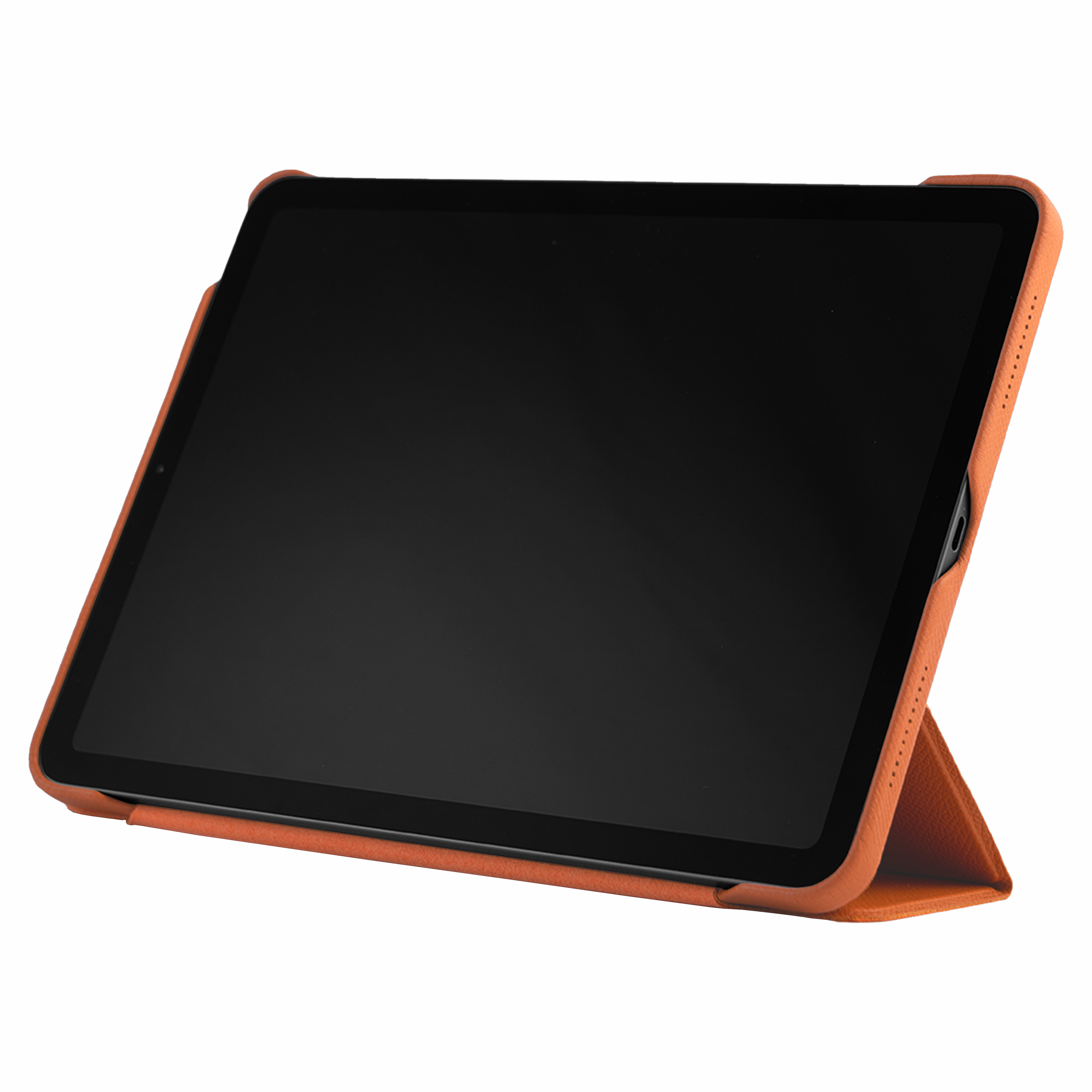 Orange Epsom iPad Case