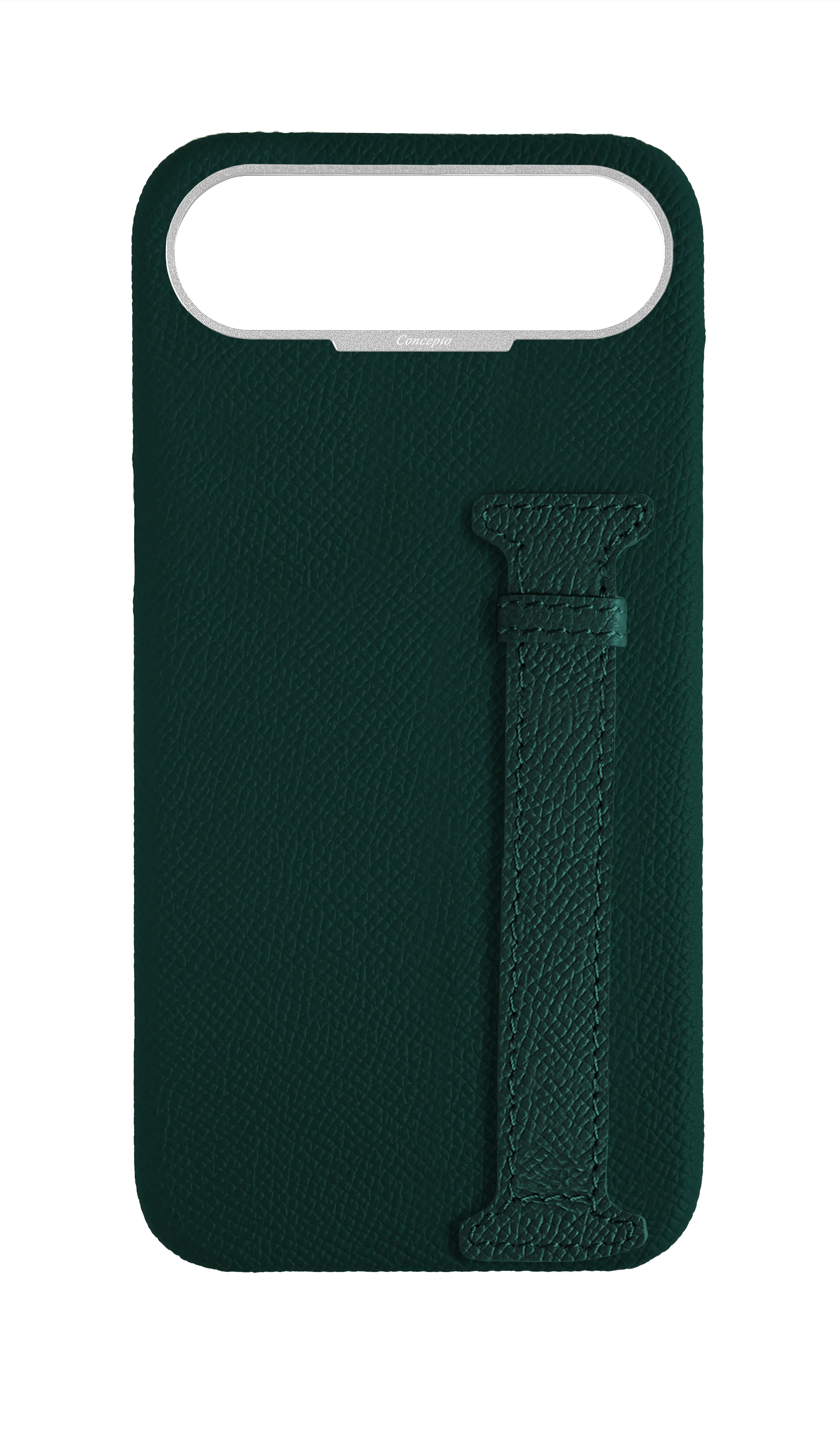 Green Epsom Side Strap Case