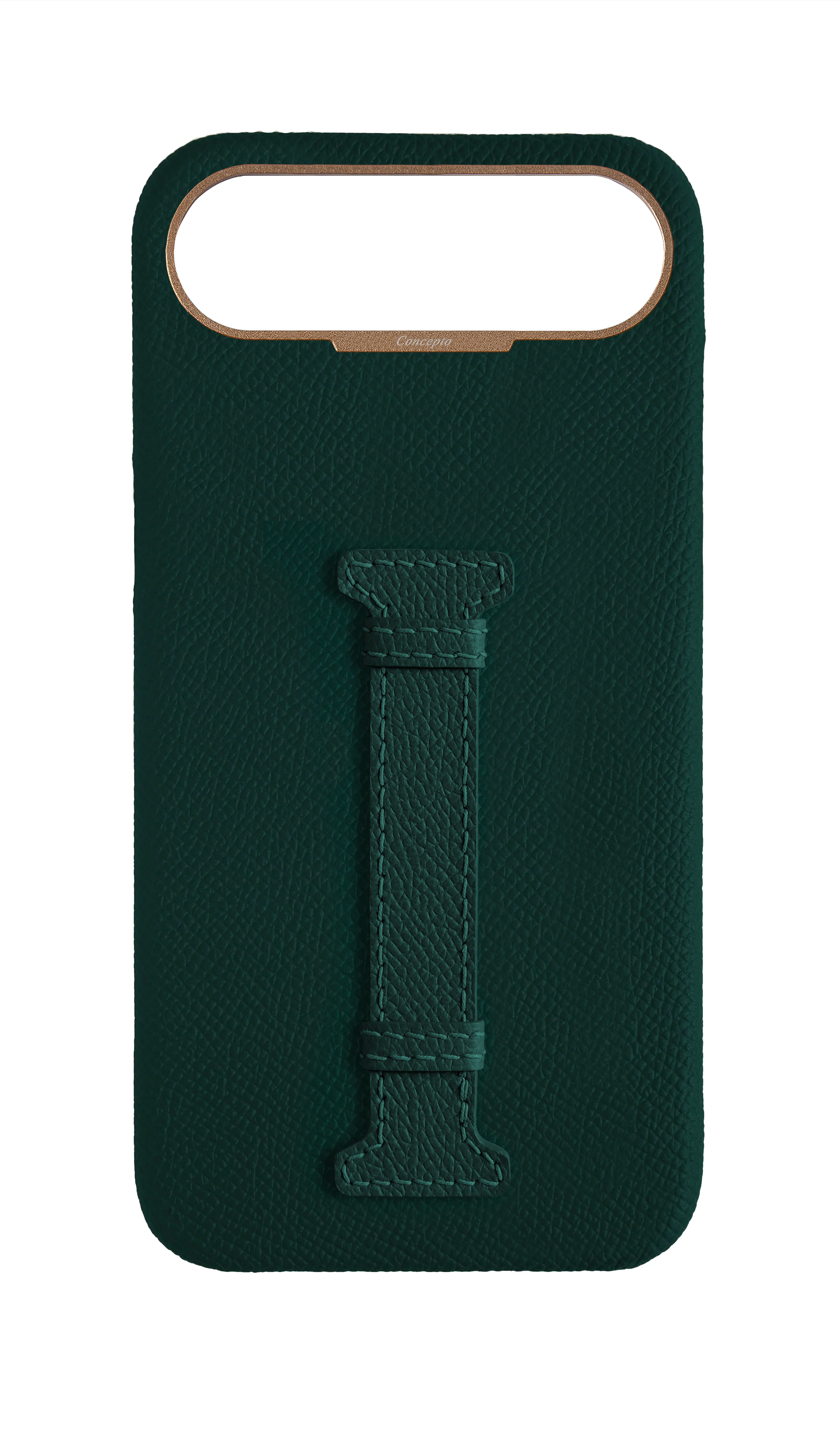 Green Epsom Middle Strap Case