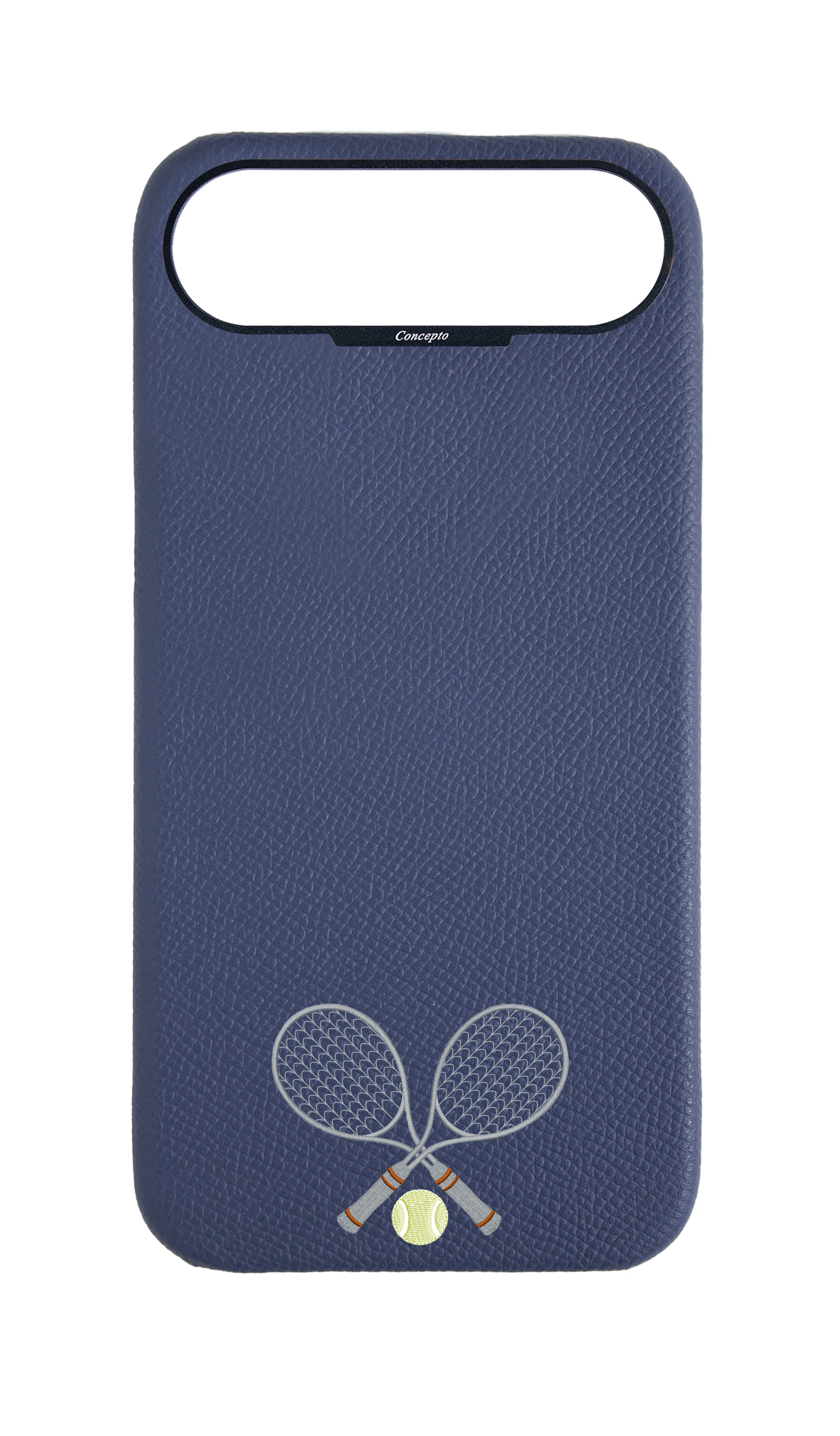 Navy Strapless Epsom Case - Concepto Arch Racket