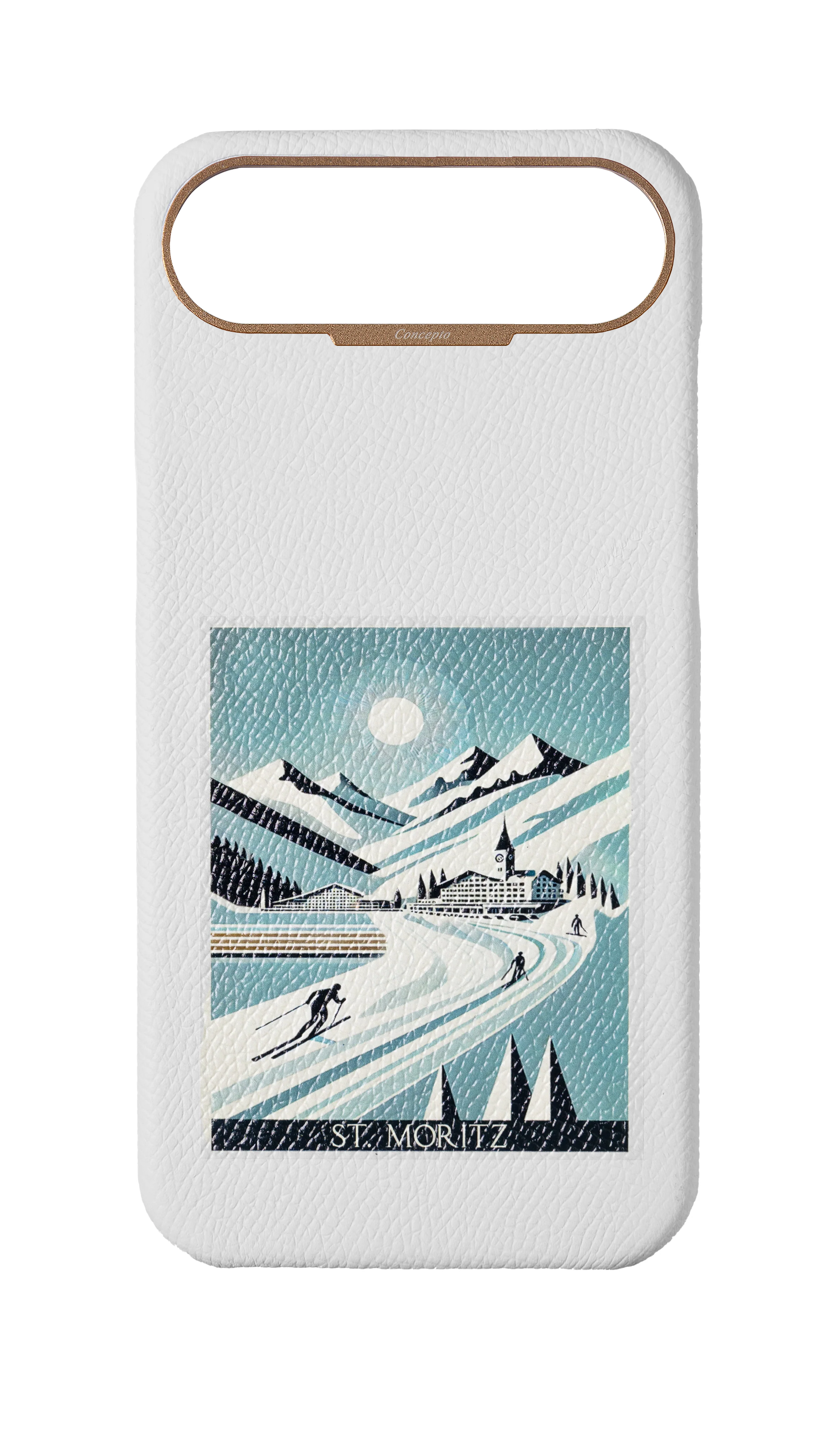 Seasonal White Strapless Case (St. Moritz)