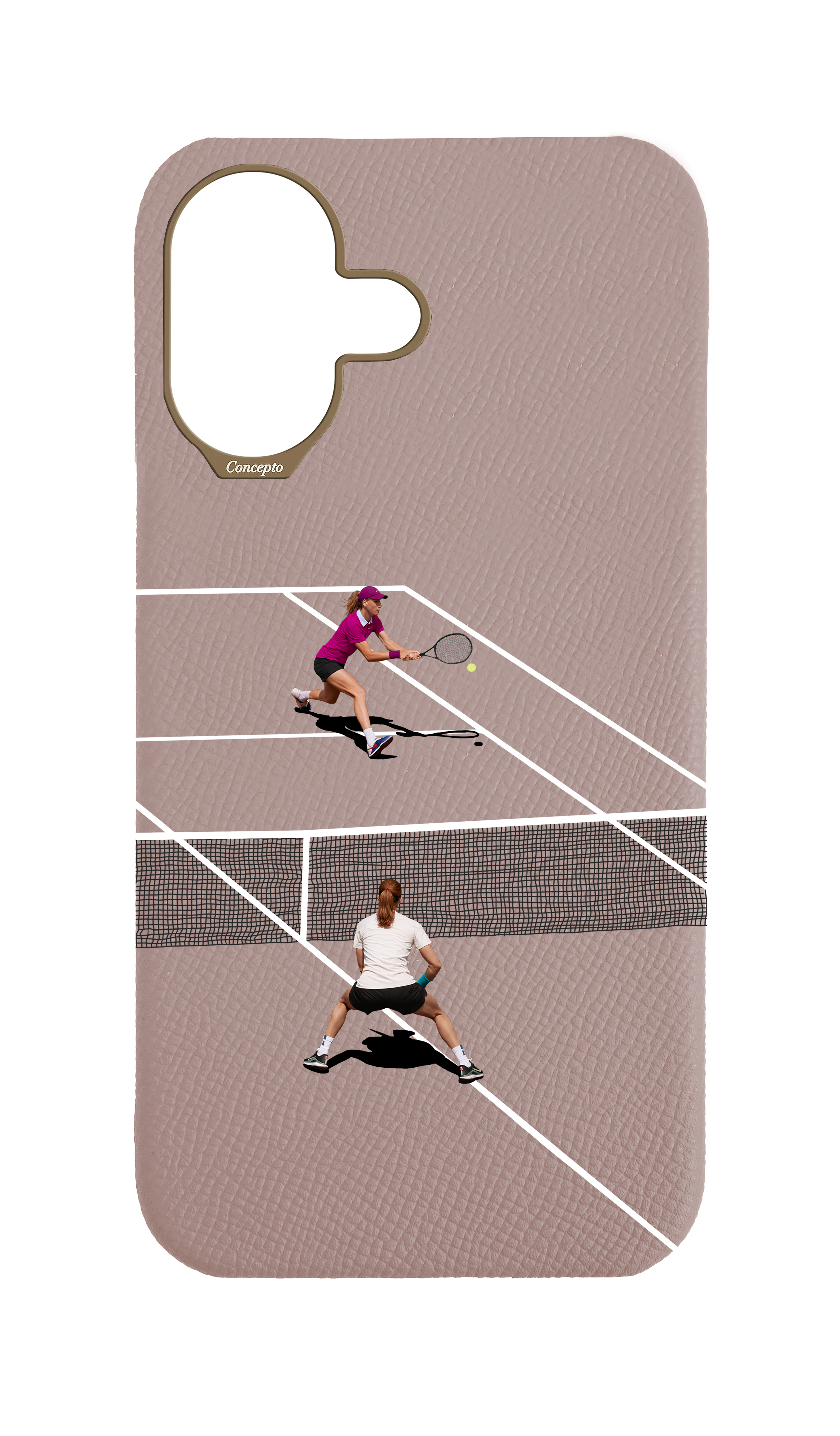 Blush Pink Strapless Case - Women Tennis