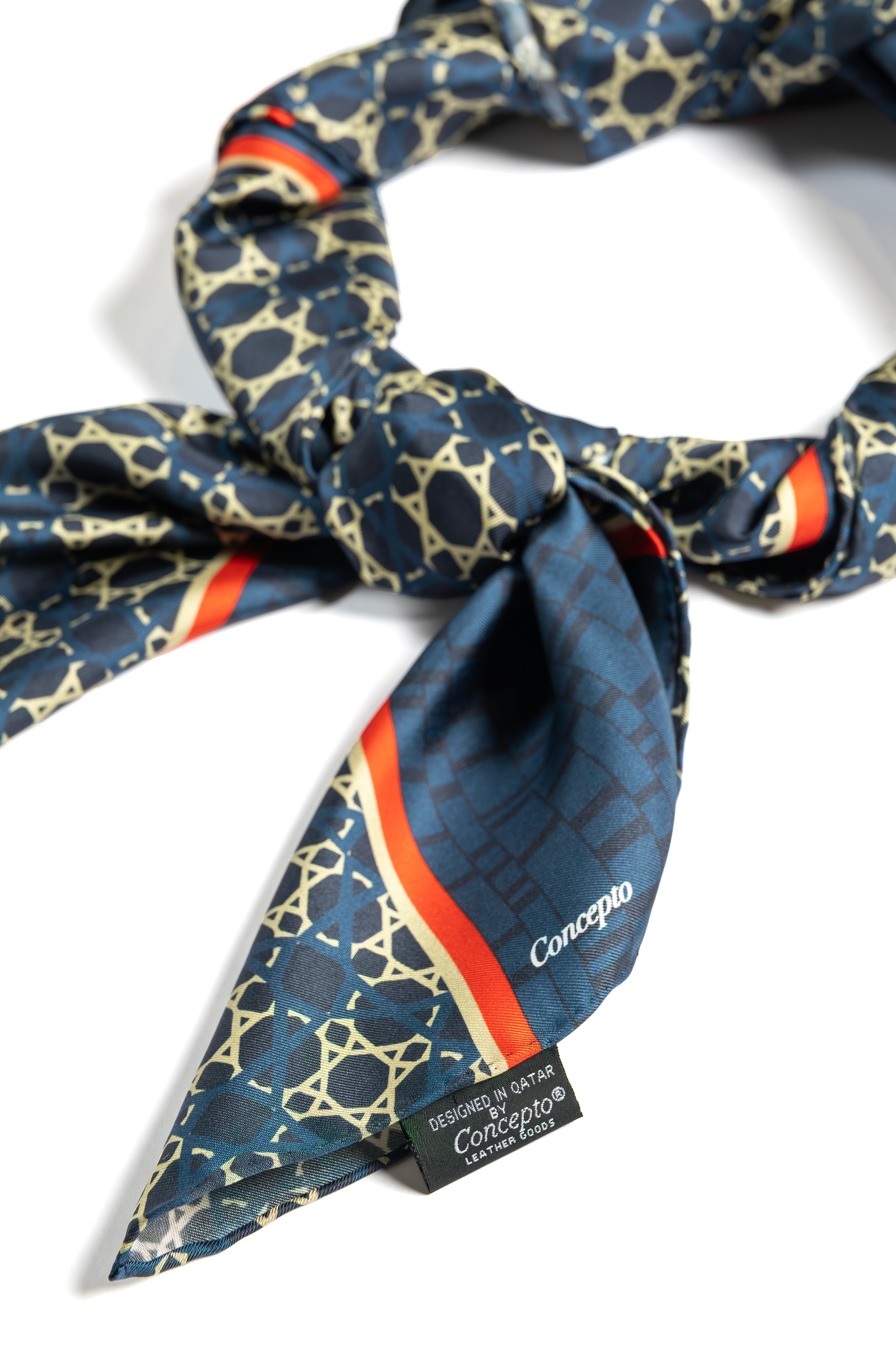 Qatar University Silk Scarf